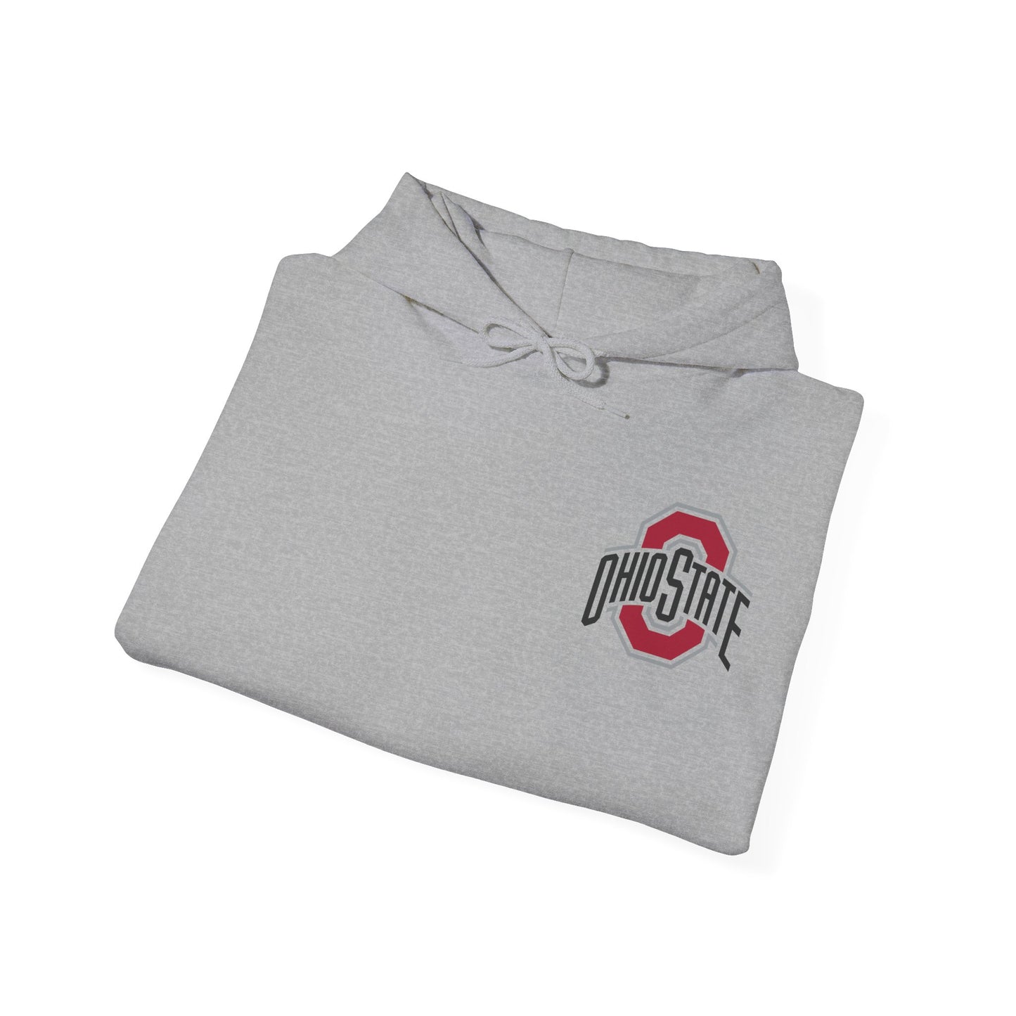 Ohio State Go Bucks Heavy Blend Hoodie - Unisex College Spirit Wear