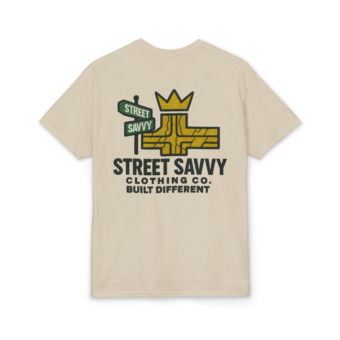 Street Savvy Unisex Tee - Built Different Graphic T-Shirt