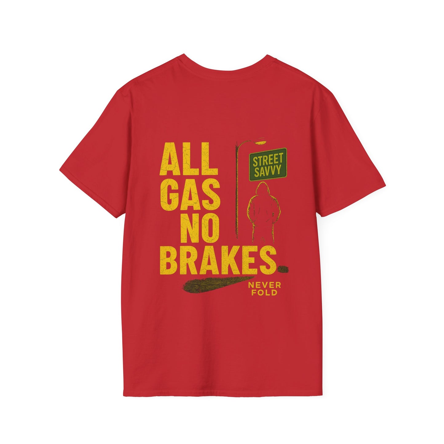 Unisex Jersey Short Sleeve Tee - All Gas No Brakes Graphic Shirt, Street Savvy Fashion, Casual Summer Tee, Gift for Car Lovers, Cool [...]