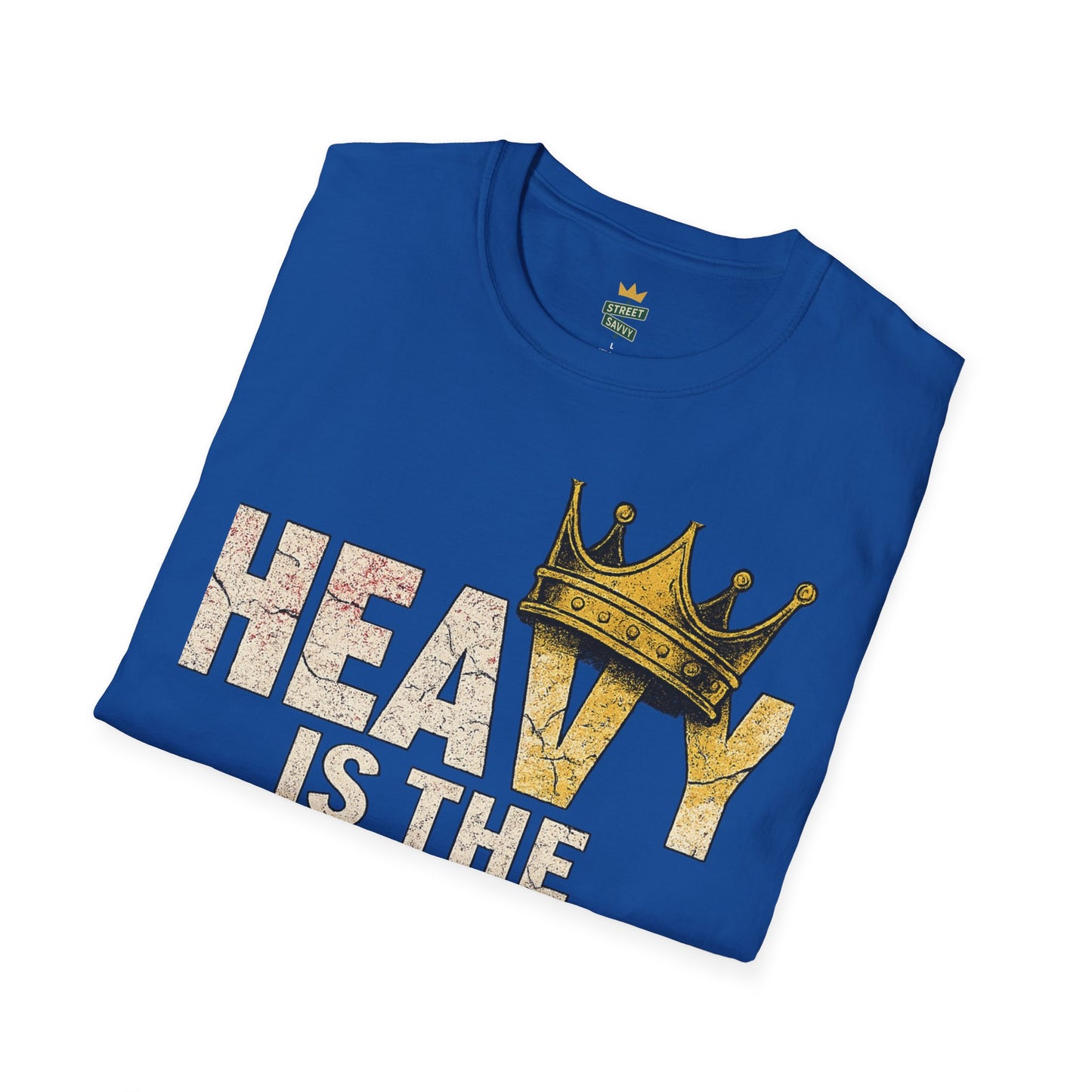 Kingly Vibes Unisex T-Shirt | Heavy is the Head Tee, Casual Style, Gift for Men, Women, Birthday, Streetwear