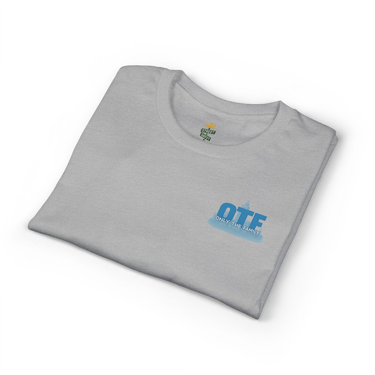 Only The Family Skull T-Shirt — Dripping Paint Graphic Tee