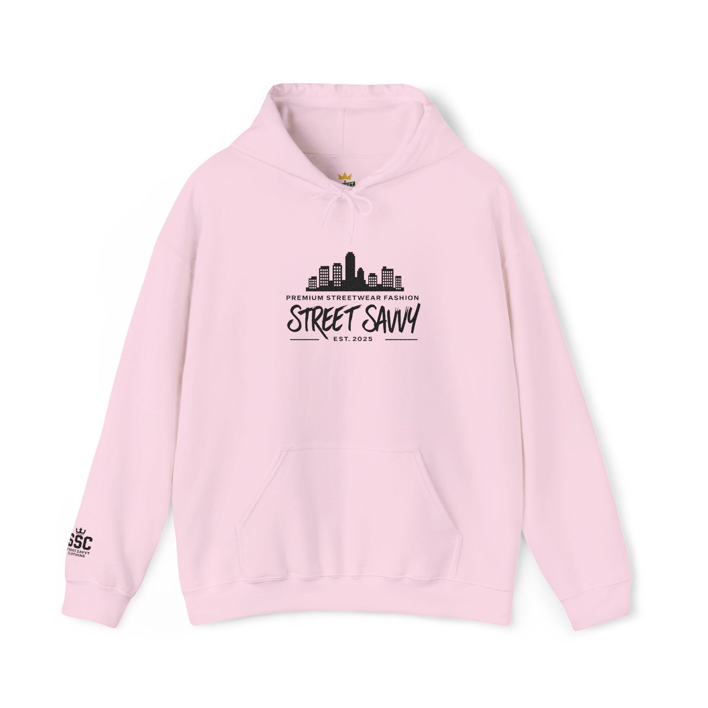 Street Savvy Unisex Hoodie – Urban Style & Comfort