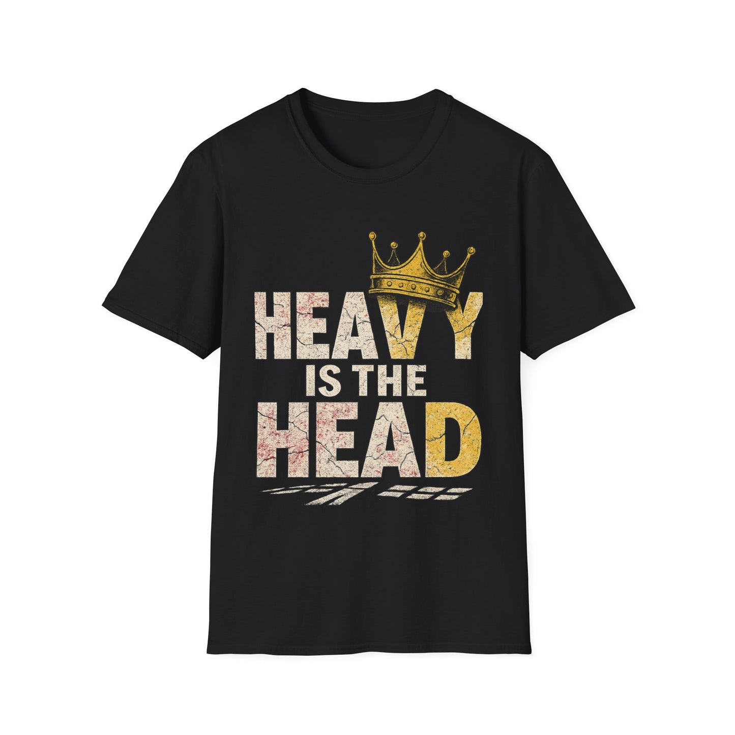 Kingly Vibes Unisex T-Shirt | Heavy is the Head Tee, Casual Style, Gift for Men, Women, Birthday, Streetwear