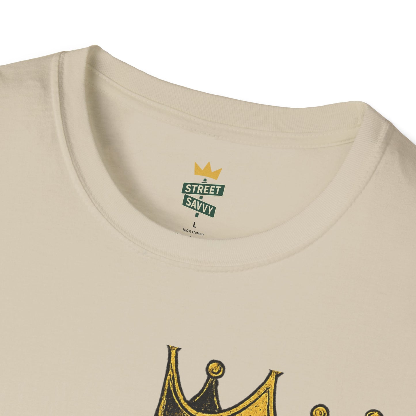 Kingly Vibes Unisex T-Shirt | Heavy is the Head Tee, Casual Style, Gift for Men, Women, Birthday, Streetwear