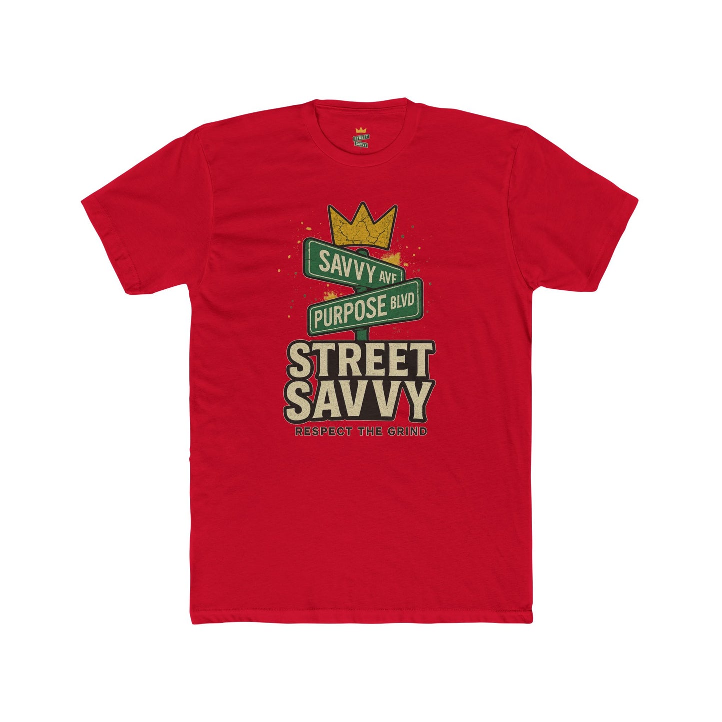 T-Shirt Street Signs Respect the Grind Unisex