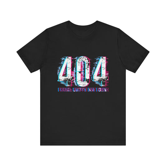404 Error Graphic Tee