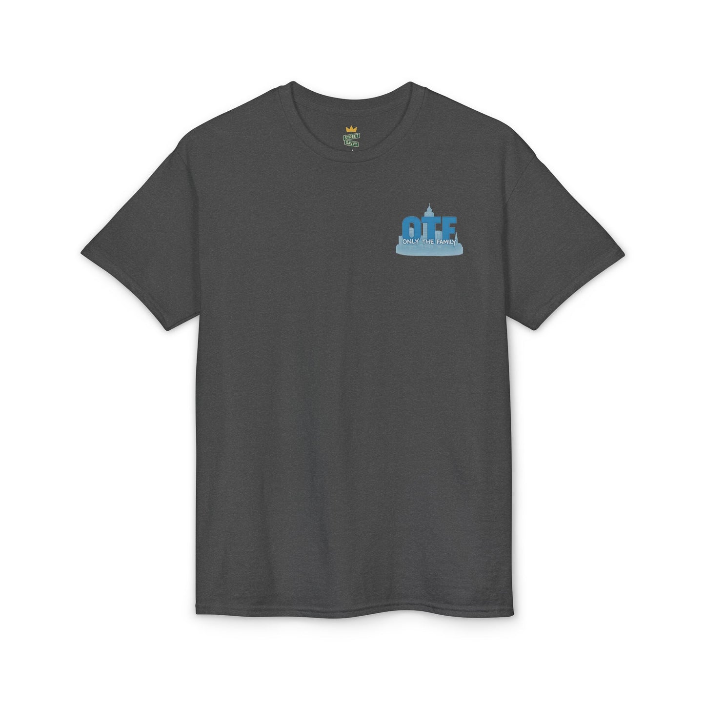 Only The Family Skull T-Shirt — Dripping Paint Graphic Tee