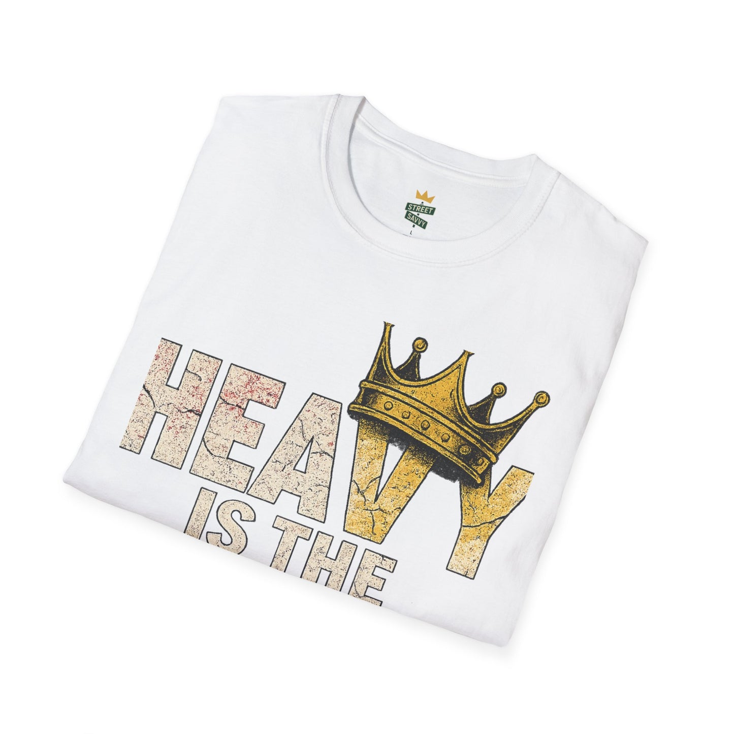 Kingly Vibes Unisex T-Shirt | Heavy is the Head Tee, Casual Style, Gift for Men, Women, Birthday, Streetwear