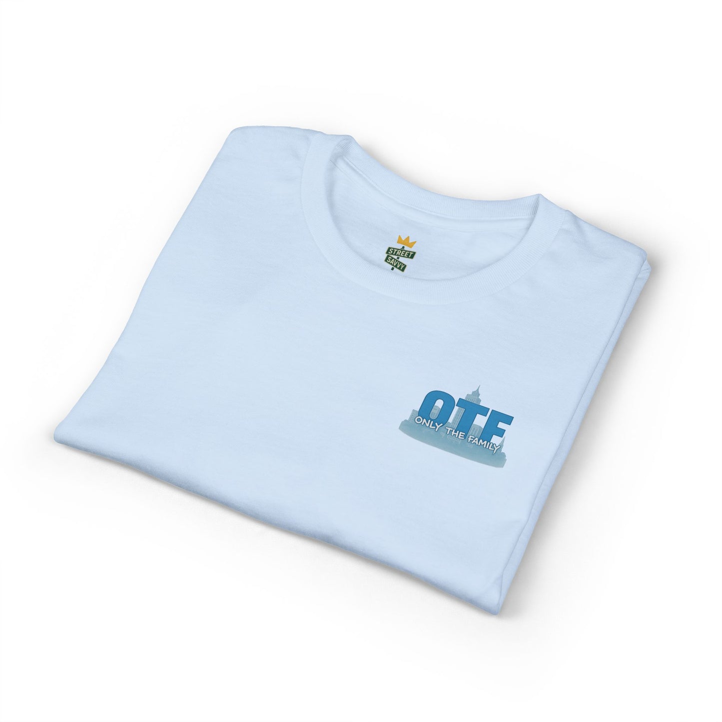 Only The Family Skull T-Shirt — Dripping Paint Graphic Tee