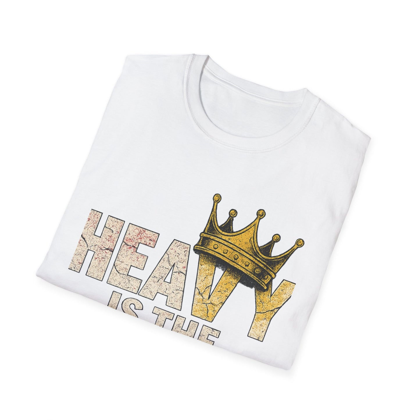 Kingly Vibes Unisex T-Shirt | Heavy is the Head Tee, Casual Style, Gift for Men, Women, Birthday, Streetwear