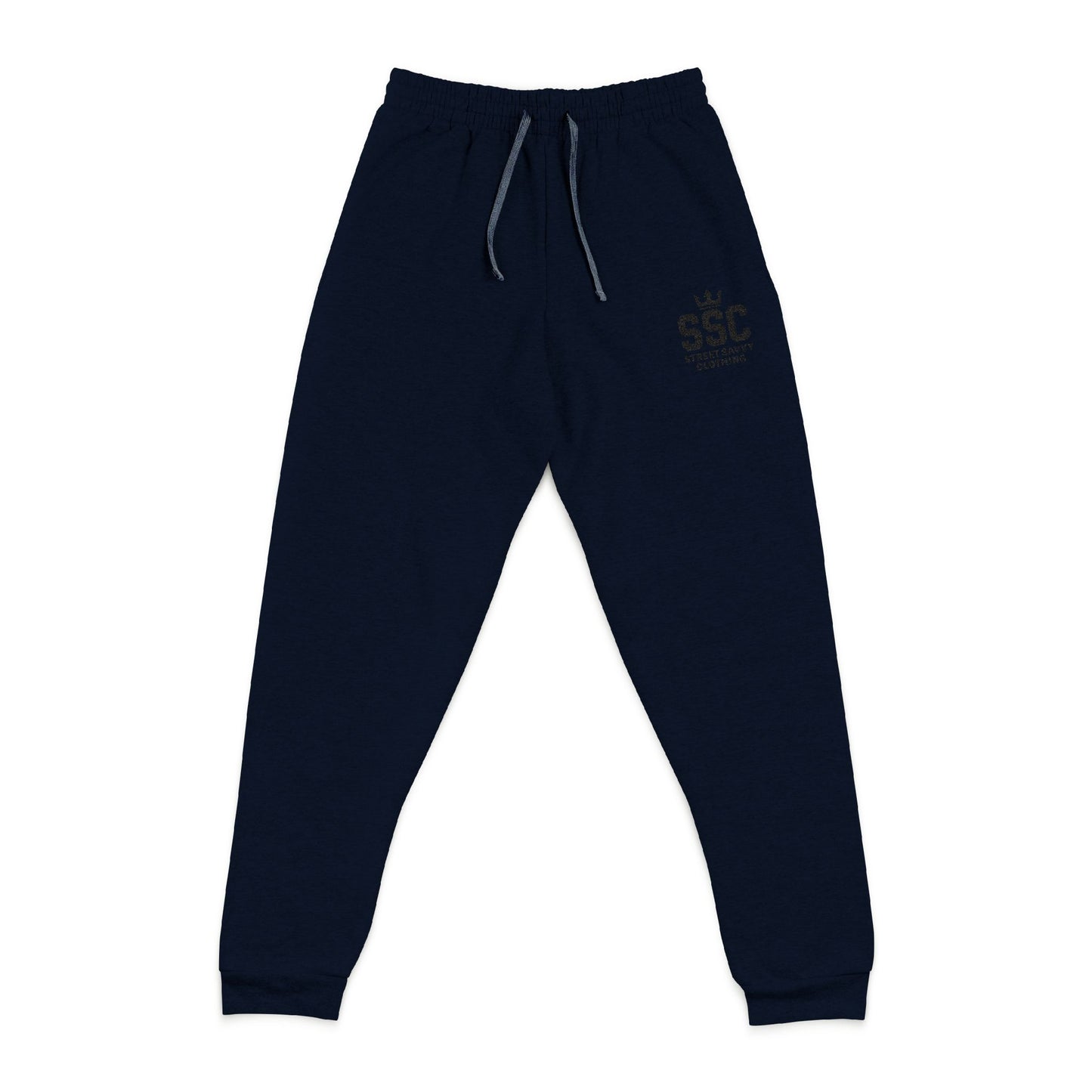 Embroidered Unisex Joggers for Cozy Comfort