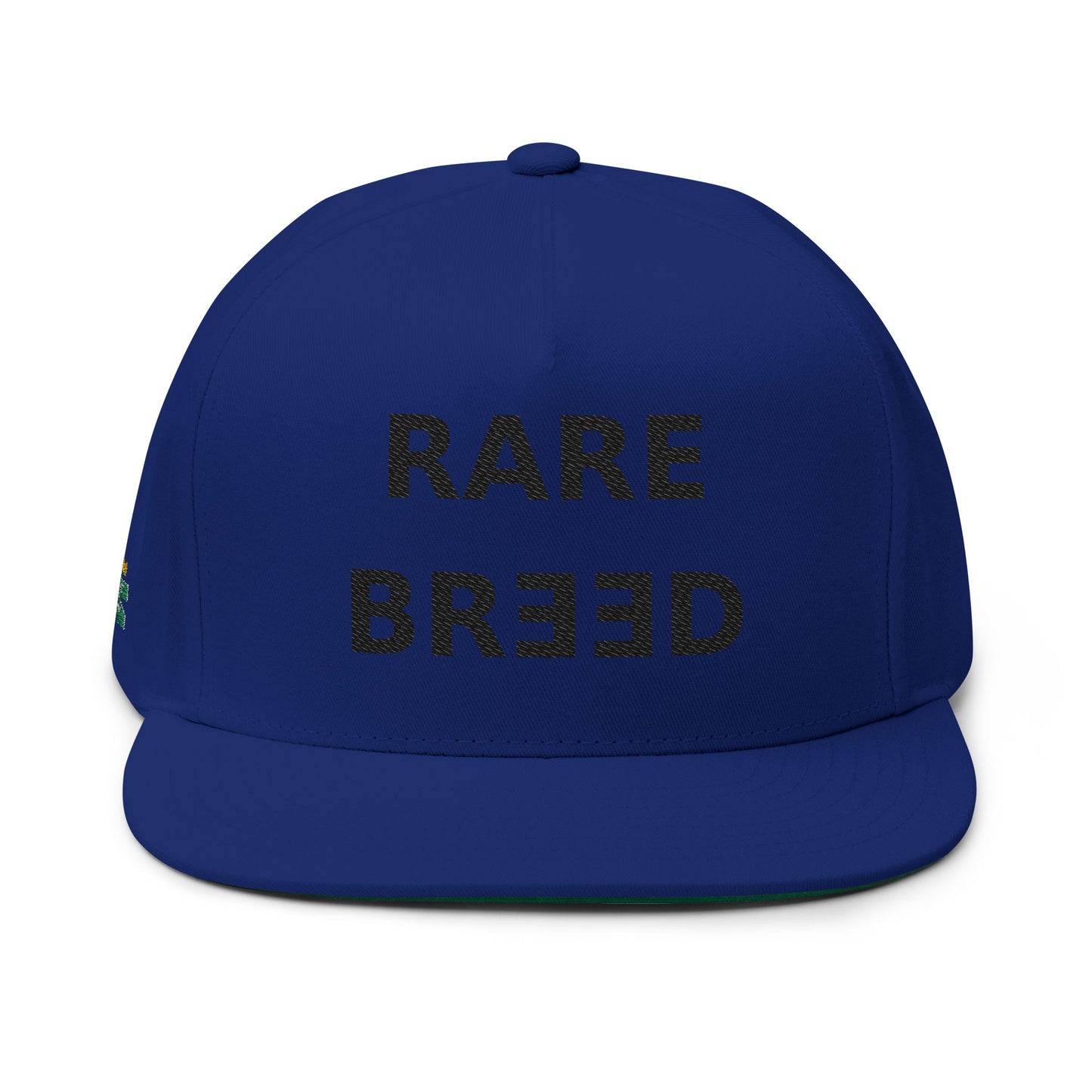 Rare Breed Flat Bill Cap, Stylish Embroidered Hat, Trendy Snapback for Streetwear, Unique Gift for Fashion Lovers