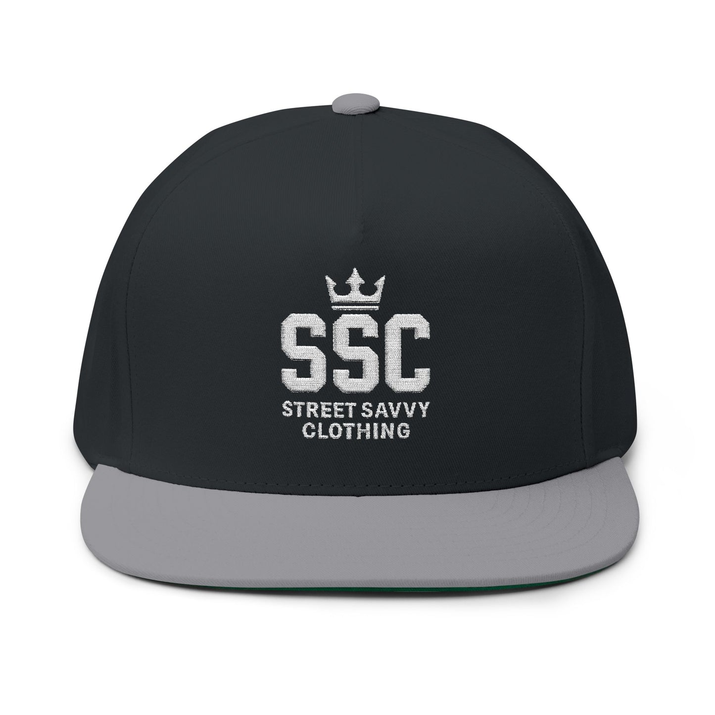 SSC Street Savvy Embroidered Flat Bill Cap