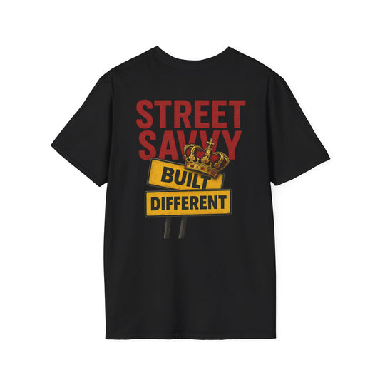 Built Different - Street Savvy, Casual Wear, Gift for Him/Her, Motivational Shirt, Streetwear Fashion