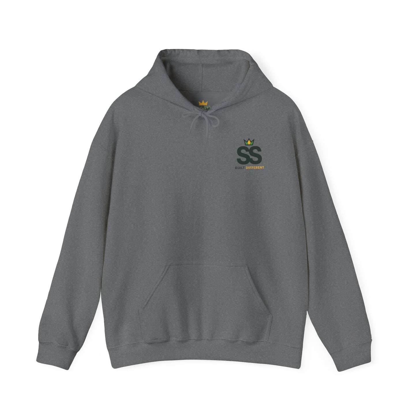 Street Savvy logo Hoodie - Built Different, Urban Style