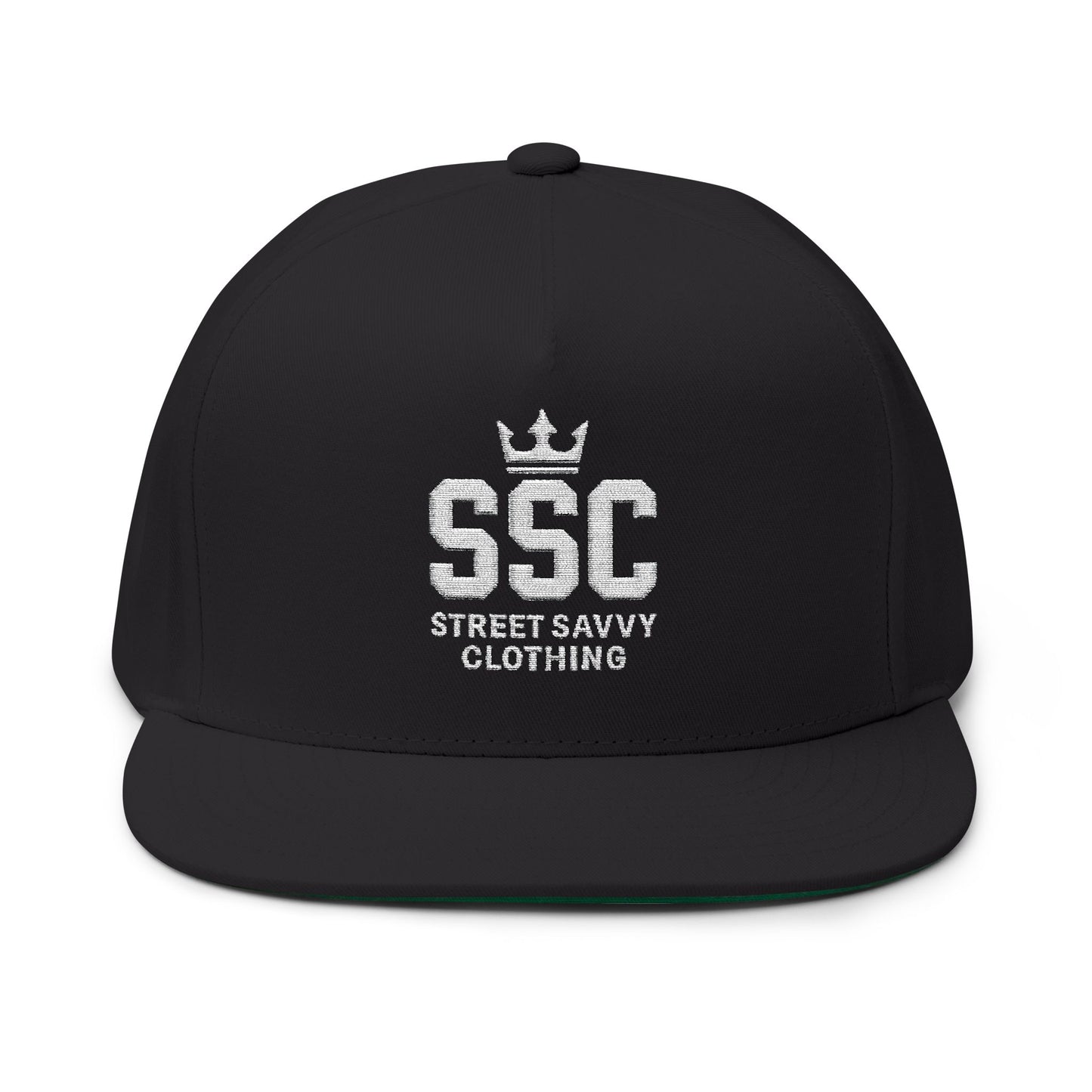 SSC Street Savvy Embroidered Flat Bill Cap