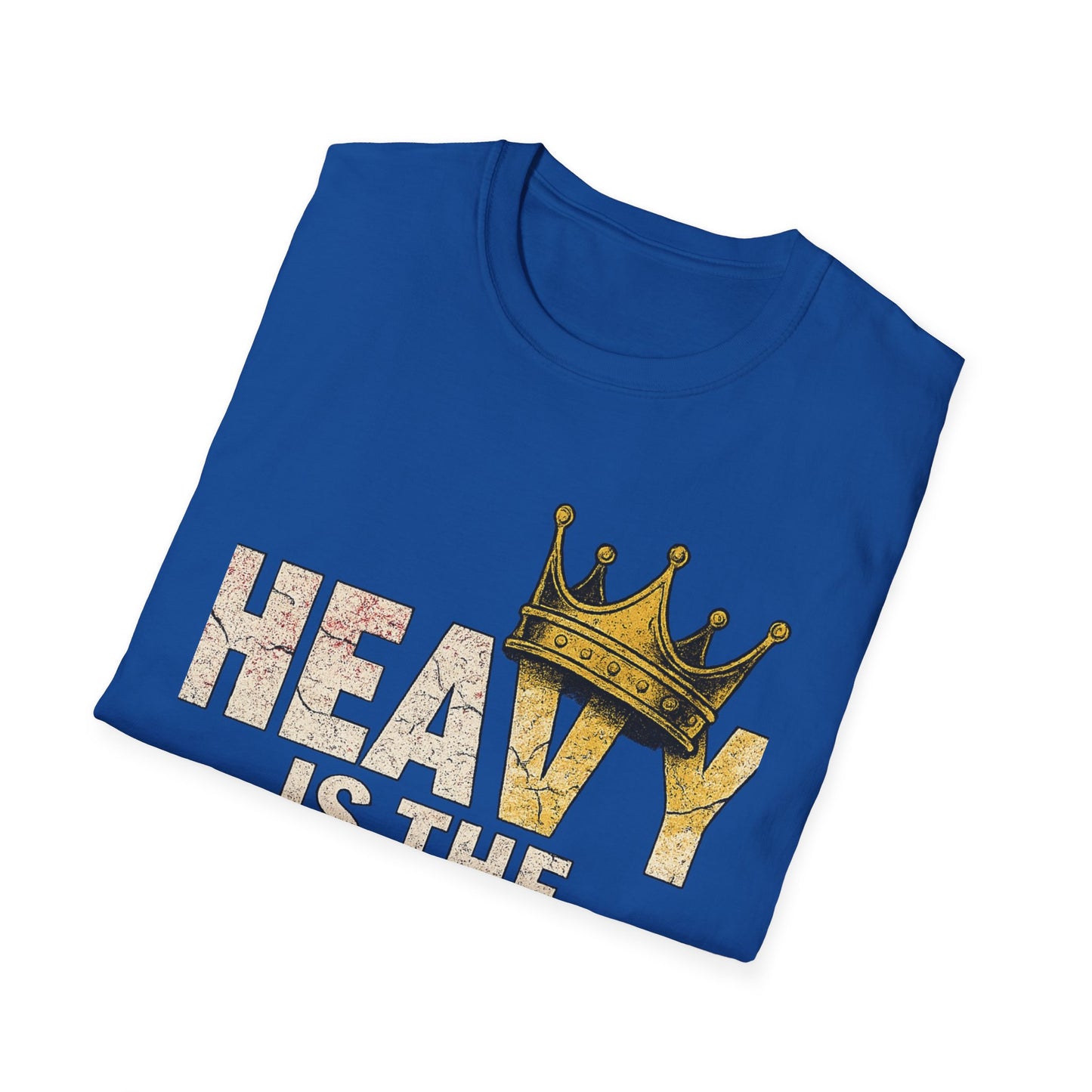 Kingly Vibes Unisex T-Shirt | Heavy is the Head Tee, Casual Style, Gift for Men, Women, Birthday, Streetwear