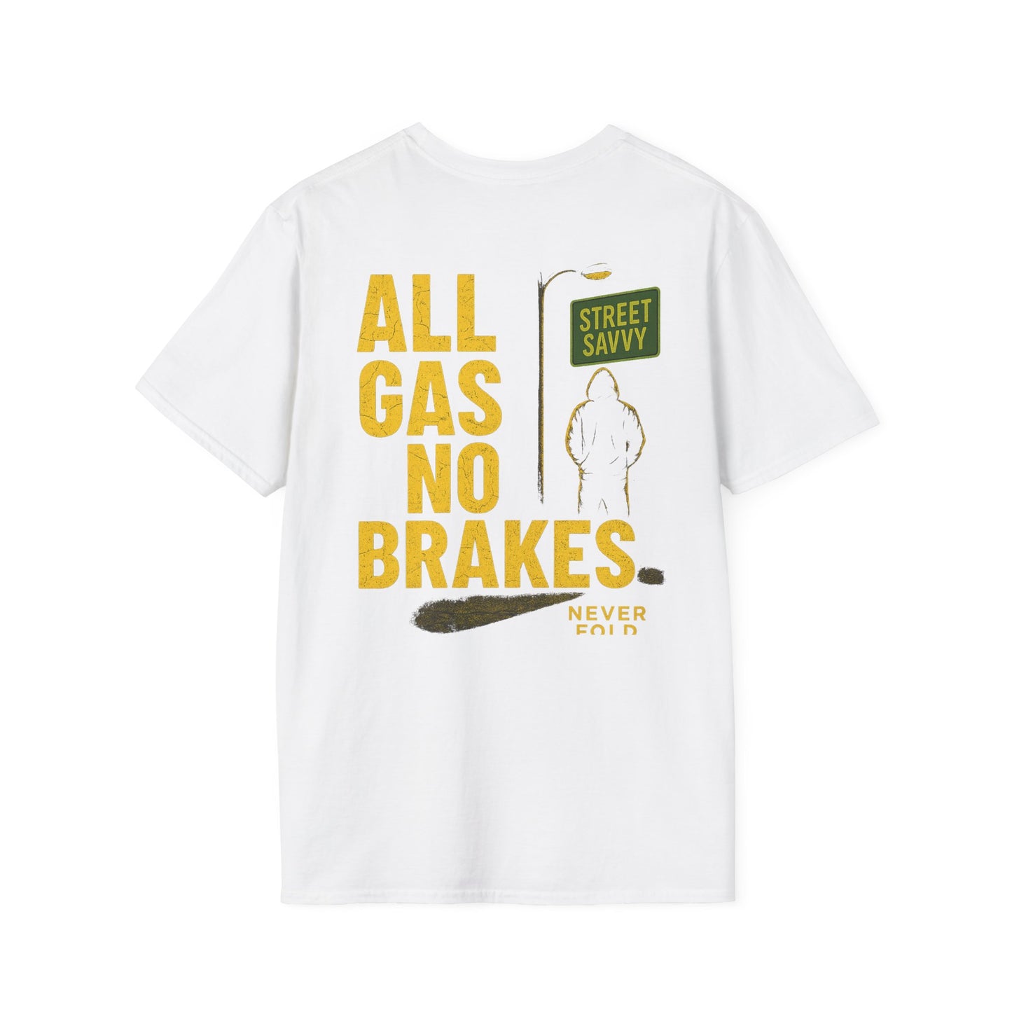 Unisex Jersey Short Sleeve Tee - All Gas No Brakes Graphic Shirt, Street Savvy Fashion, Casual Summer Tee, Gift for Car Lovers, Cool [...]
