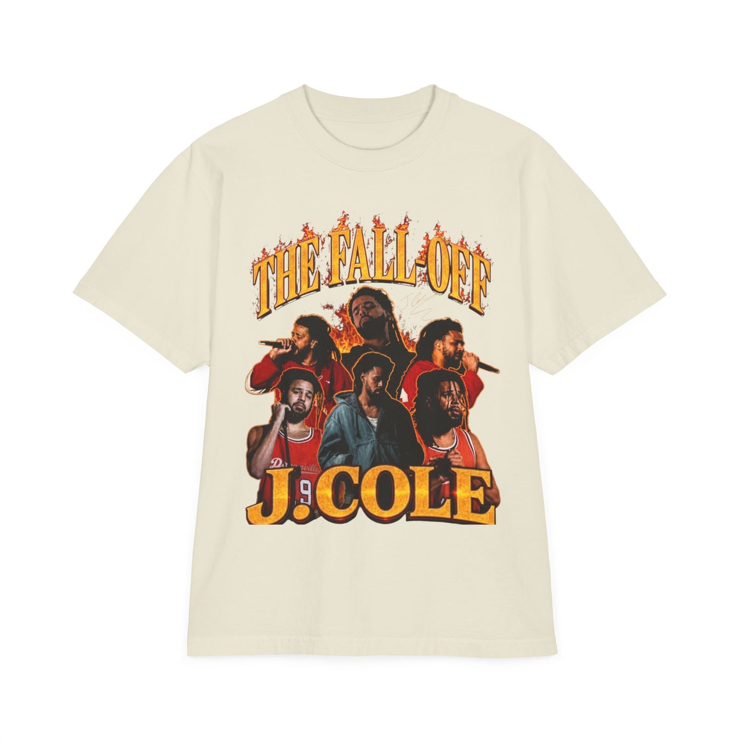 Graphic Band Tee — "The Fall Off" J. Cole Tribute T-Shirt