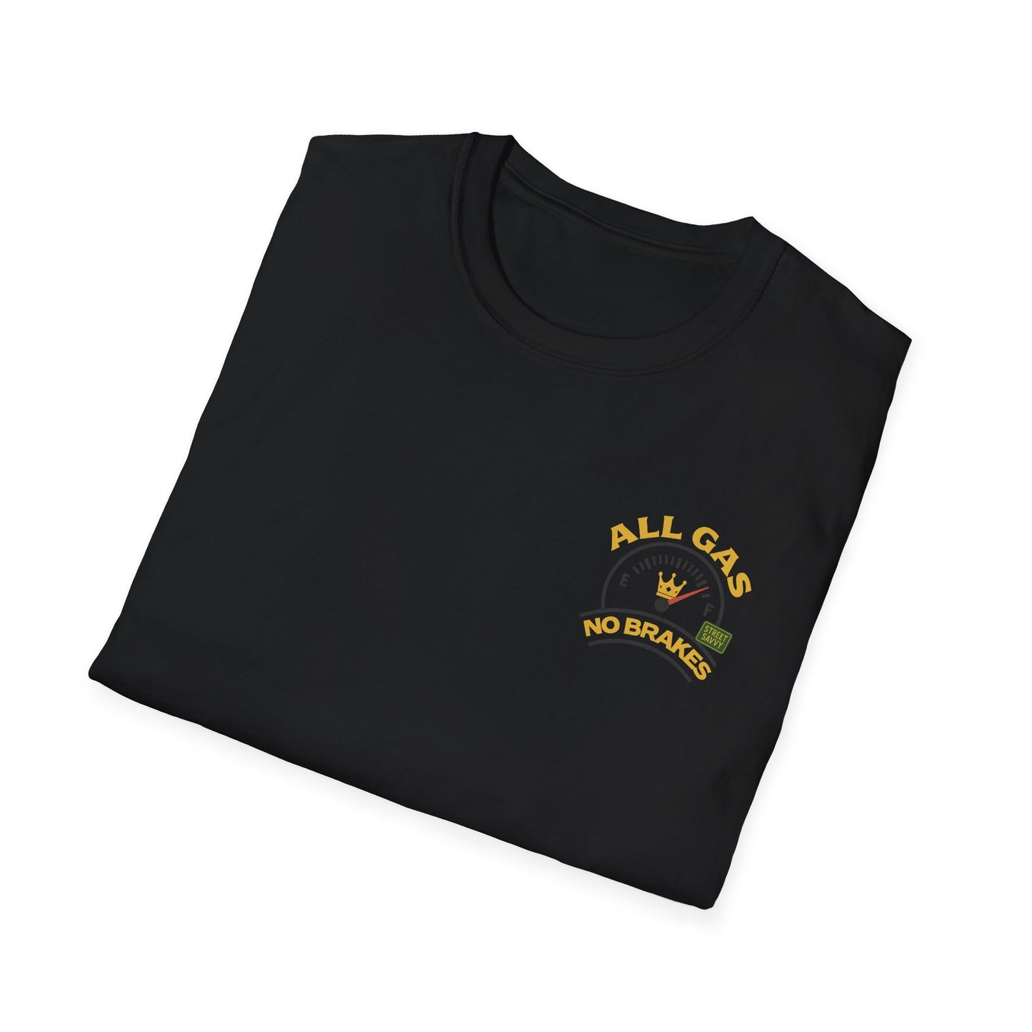 Unisex Jersey Short Sleeve Tee - All Gas No Brakes Graphic Shirt, Street Savvy Fashion, Casual Summer Tee, Gift for Car Lovers, Cool [...]