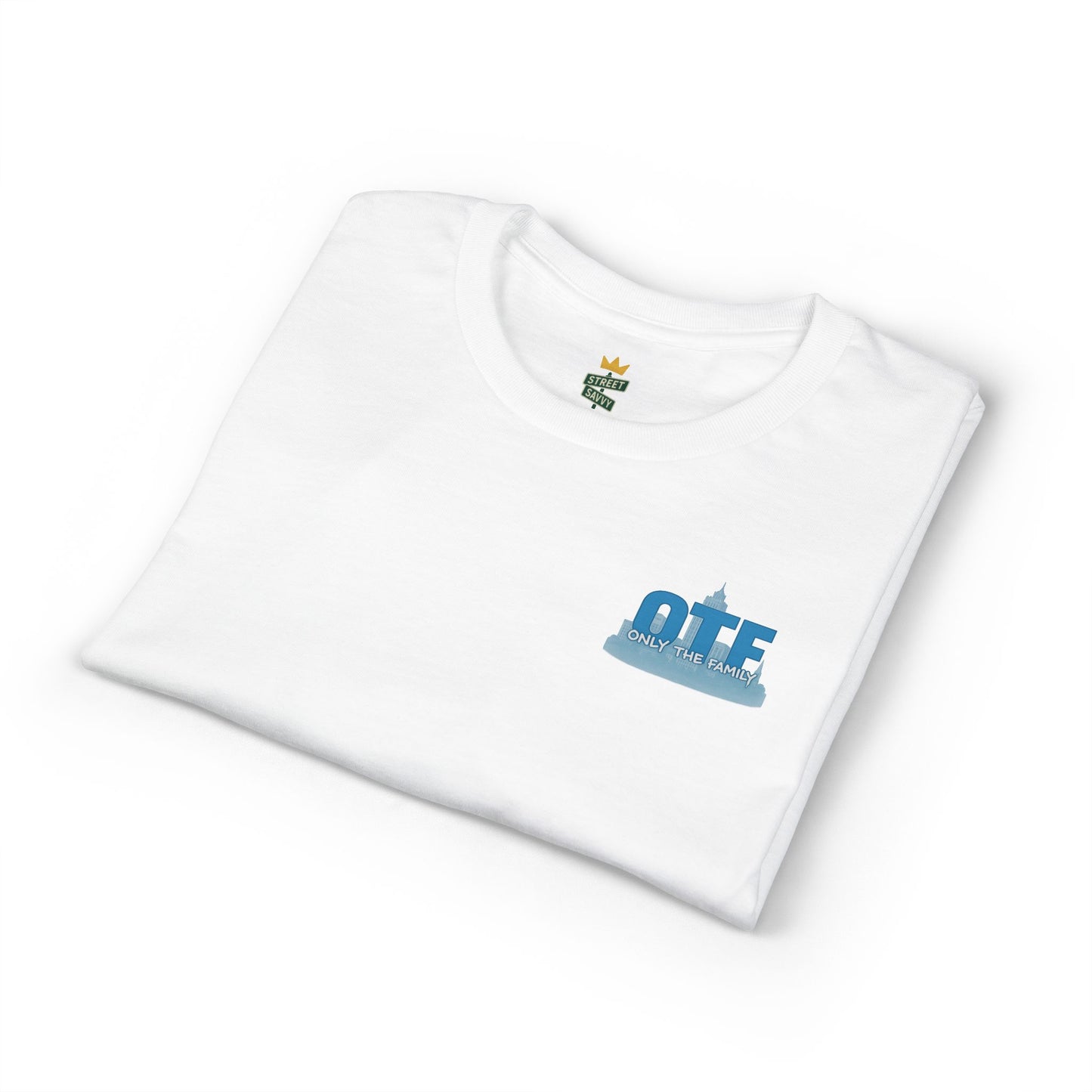 Only The Family Skull T-Shirt — Dripping Paint Graphic Tee