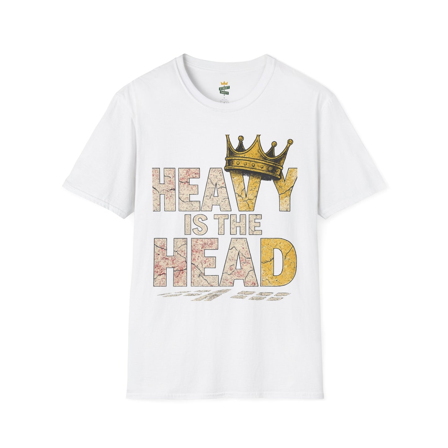 Kingly Vibes Unisex T-Shirt | Heavy is the Head Tee, Casual Style, Gift for Men, Women, Birthday, Streetwear