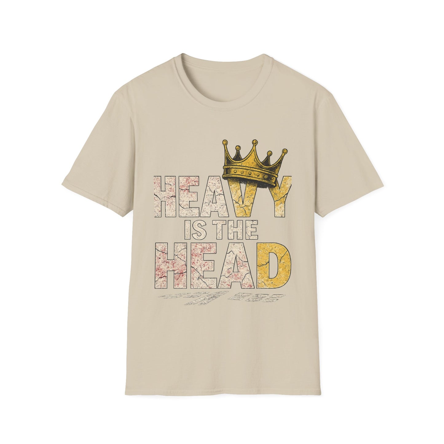 Kingly Vibes Unisex T-Shirt | Heavy is the Head Tee, Casual Style, Gift for Men, Women, Birthday, Streetwear