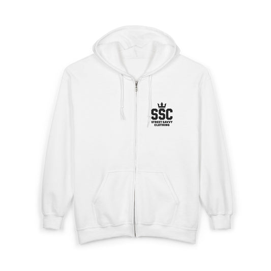 Custom Unisex Heavy Blend™ Full Zip Hoodie for Comfort and Style