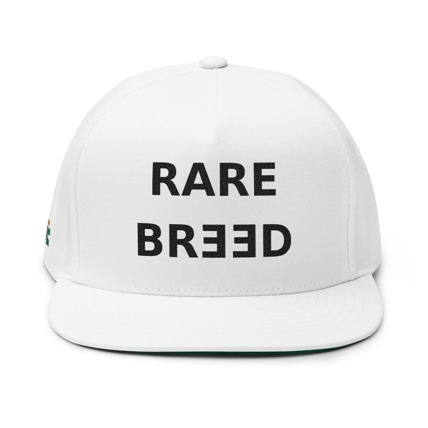Rare Breed Flat Bill Cap, Stylish Embroidered Hat, Trendy Snapback for Streetwear, Unique Gift for Fashion Lovers