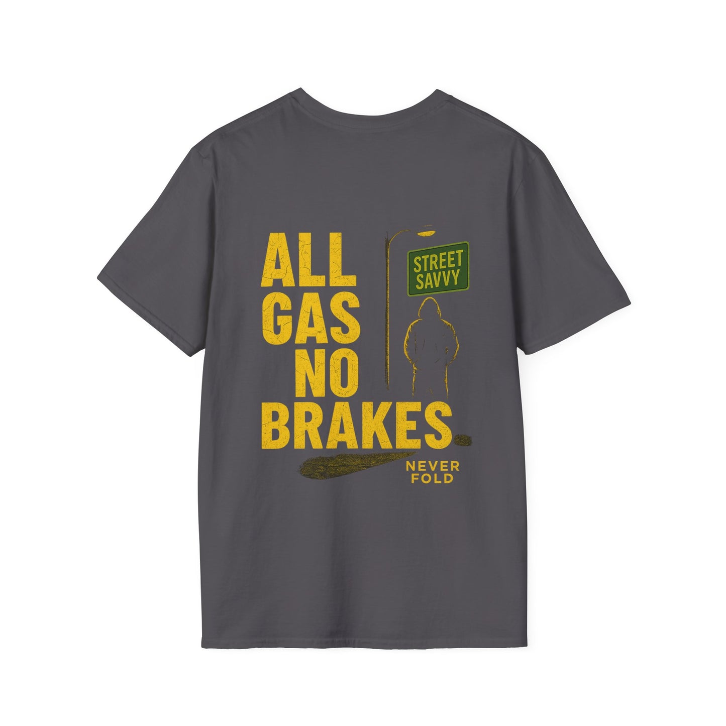 Unisex Jersey Short Sleeve Tee - All Gas No Brakes Graphic Shirt, Street Savvy Fashion, Casual Summer Tee, Gift for Car Lovers, Cool [...]