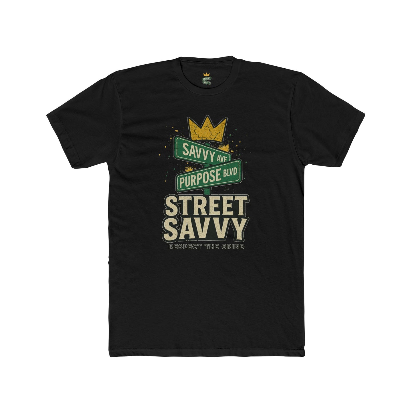 T-Shirt Street Signs Respect the Grind Unisex
