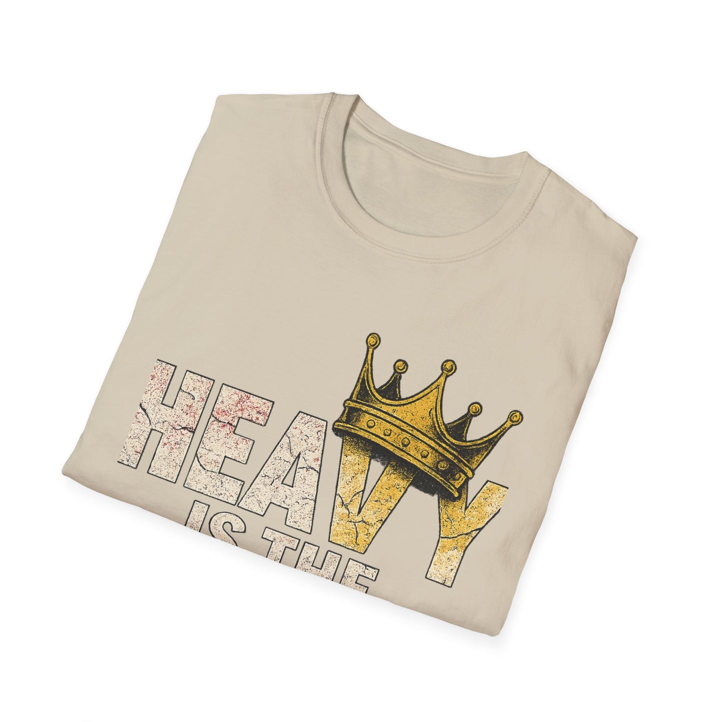 Kingly Vibes Unisex T-Shirt | Heavy is the Head Tee, Casual Style, Gift for Men, Women, Birthday, Streetwear