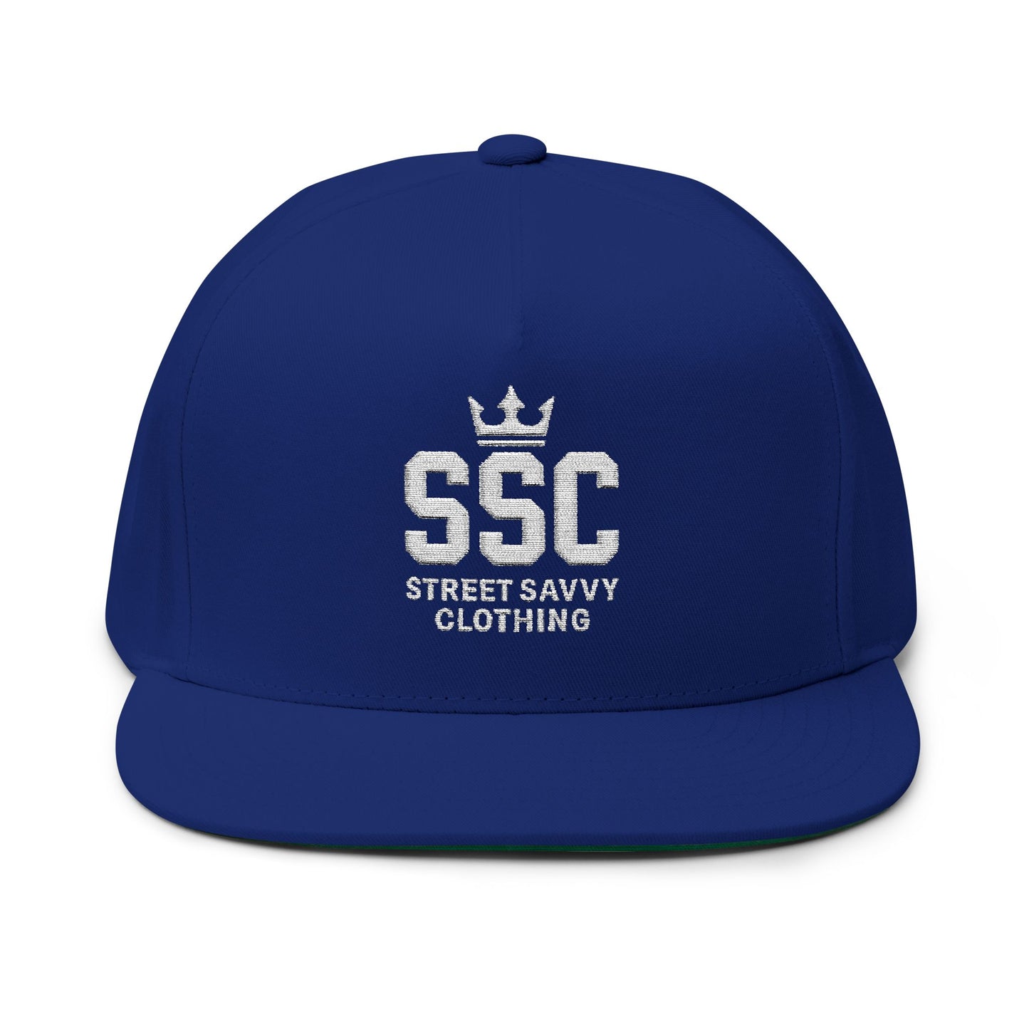 SSC Street Savvy Embroidered Flat Bill Cap