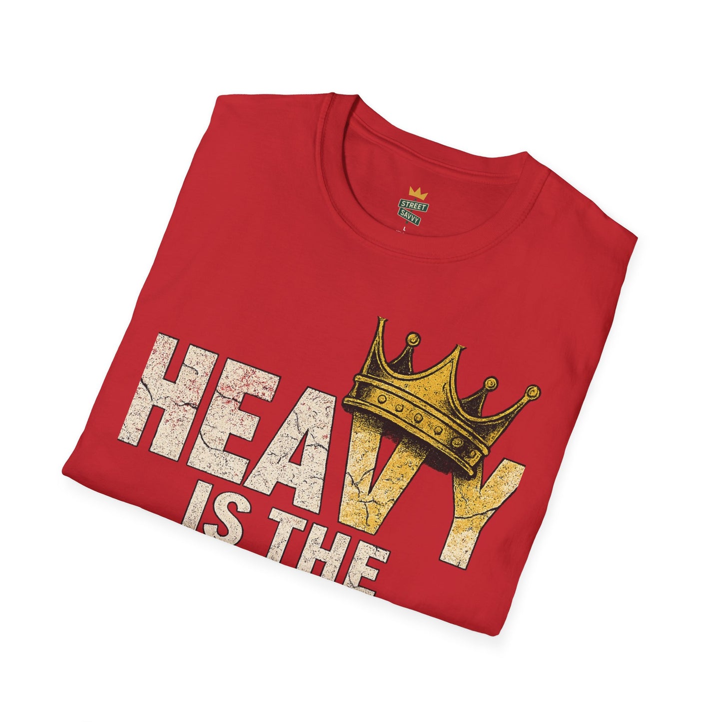 Kingly Vibes Unisex T-Shirt | Heavy is the Head Tee, Casual Style, Gift for Men, Women, Birthday, Streetwear
