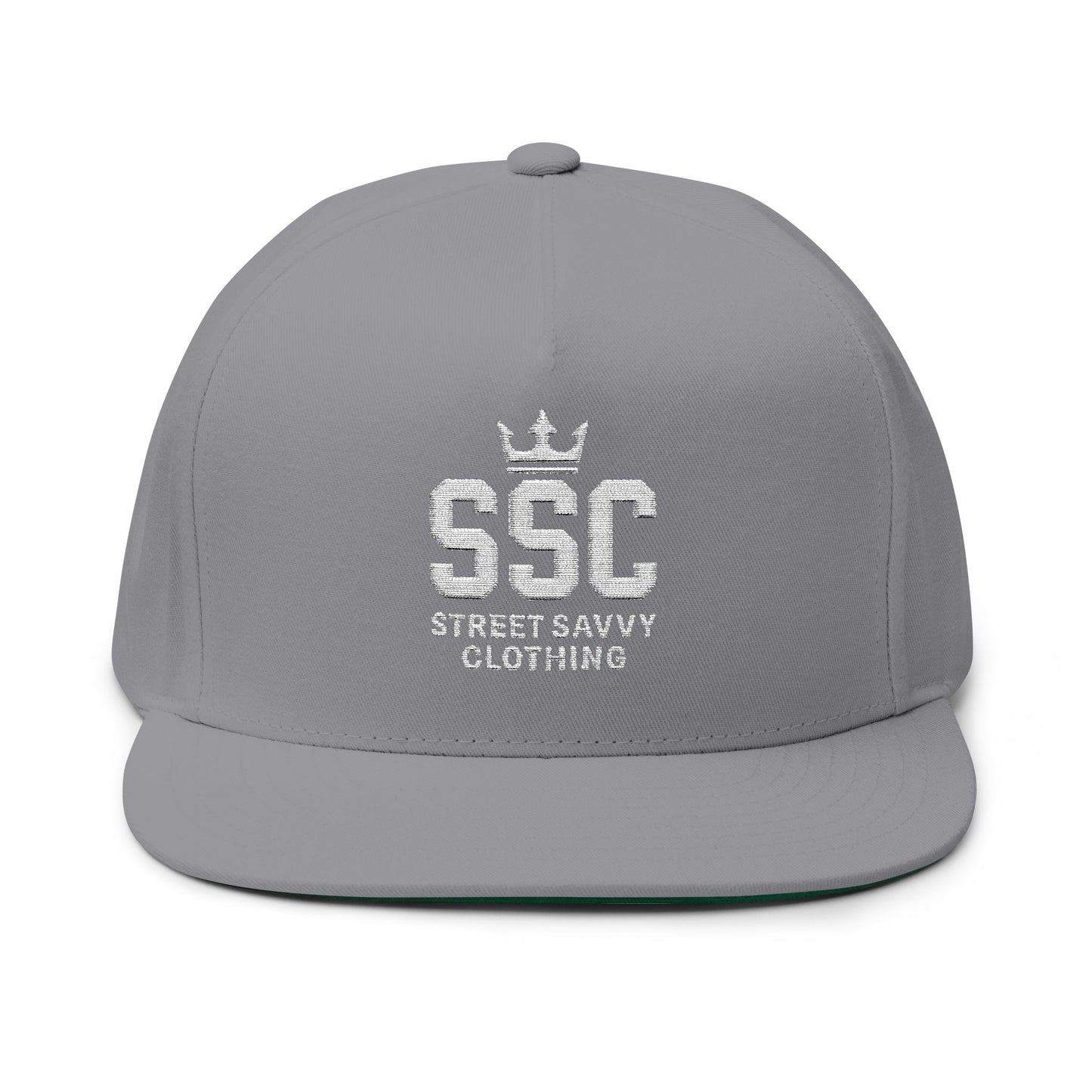SSC Street Savvy Embroidered Flat Bill Cap