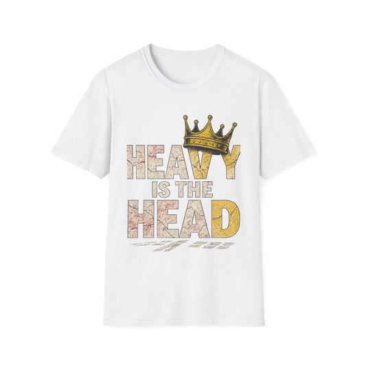 Kingly Vibes Unisex T-Shirt | Heavy is the Head Tee, Casual Style, Gift for Men, Women, Birthday, Streetwear