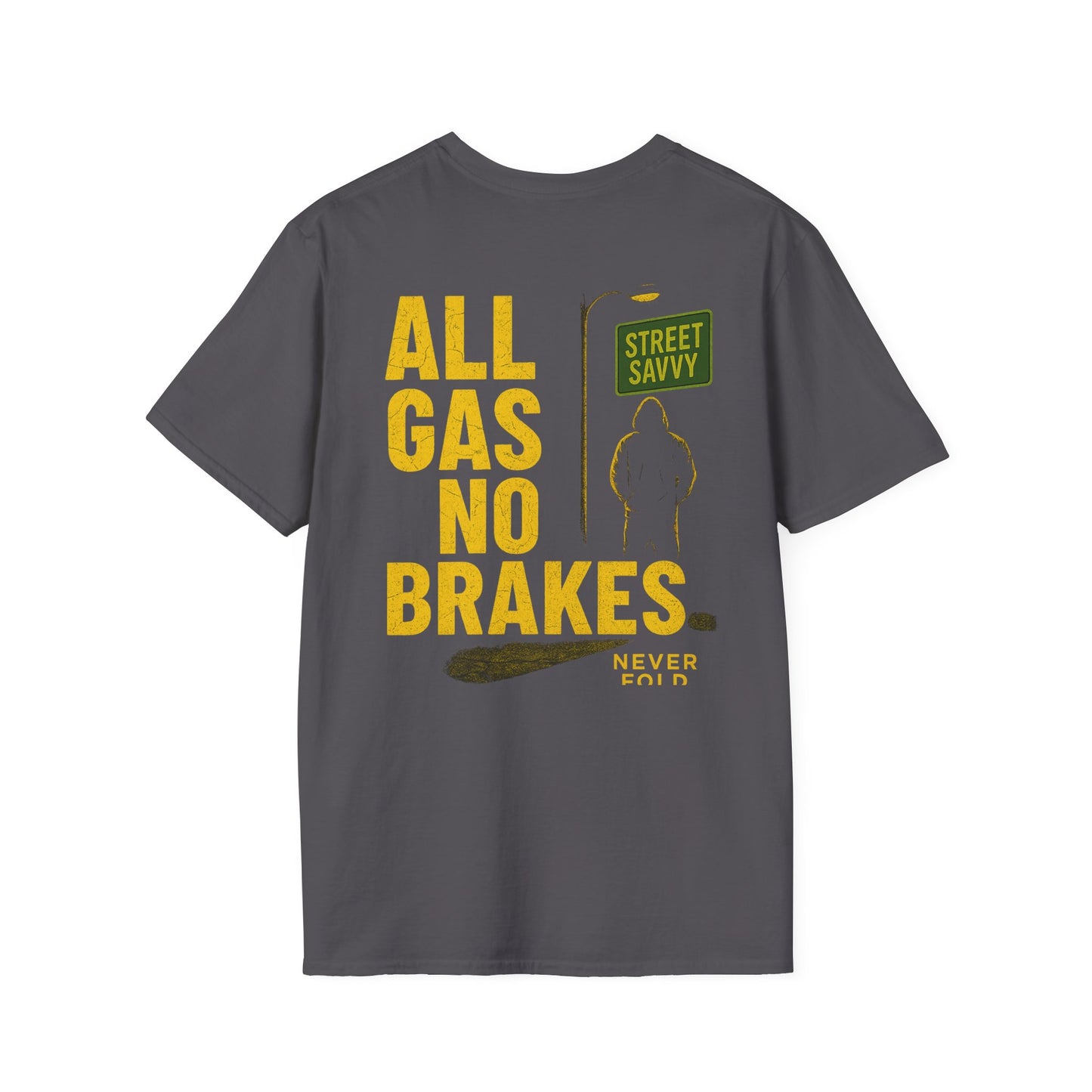 Unisex Jersey Short Sleeve Tee - All Gas No Brakes Graphic Shirt, Street Savvy Fashion, Casual Summer Tee, Gift for Car Lovers, Cool [...]