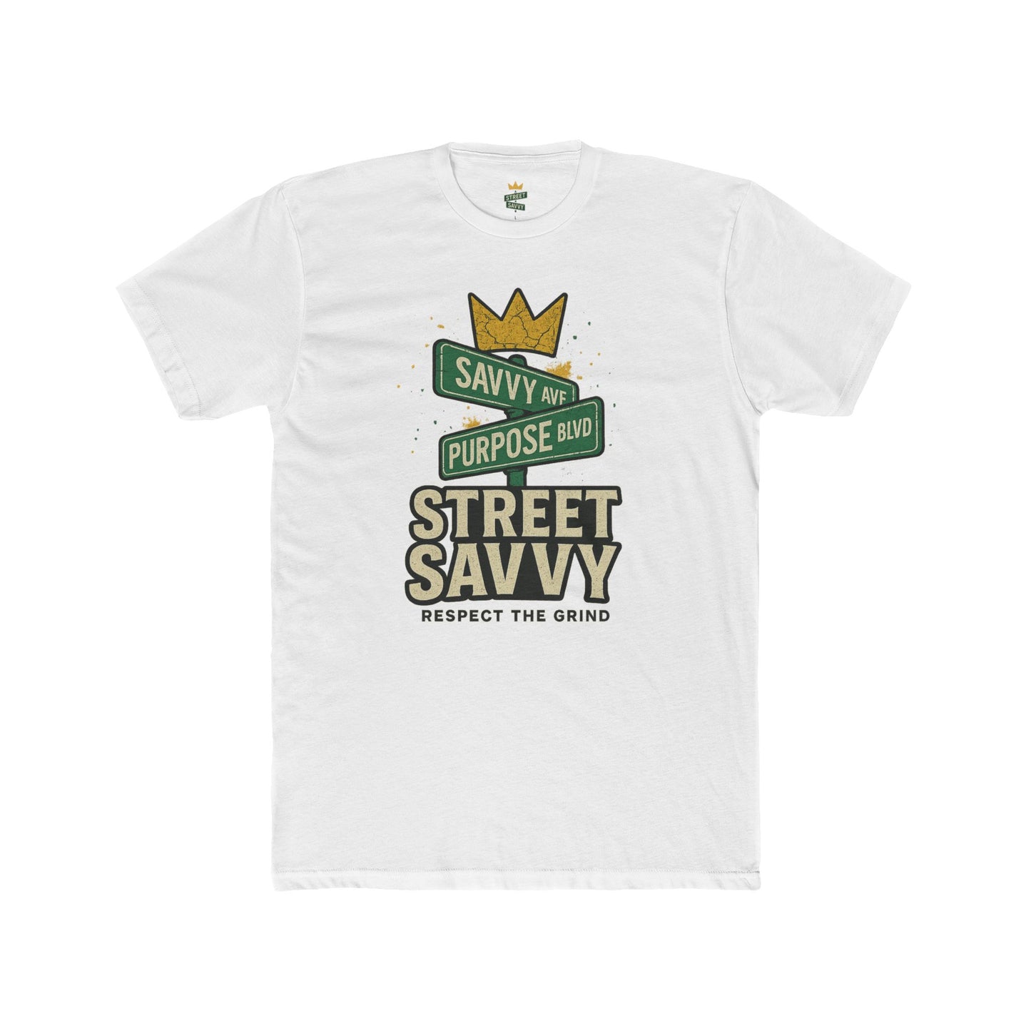 T-Shirt Street Signs Respect the Grind Unisex