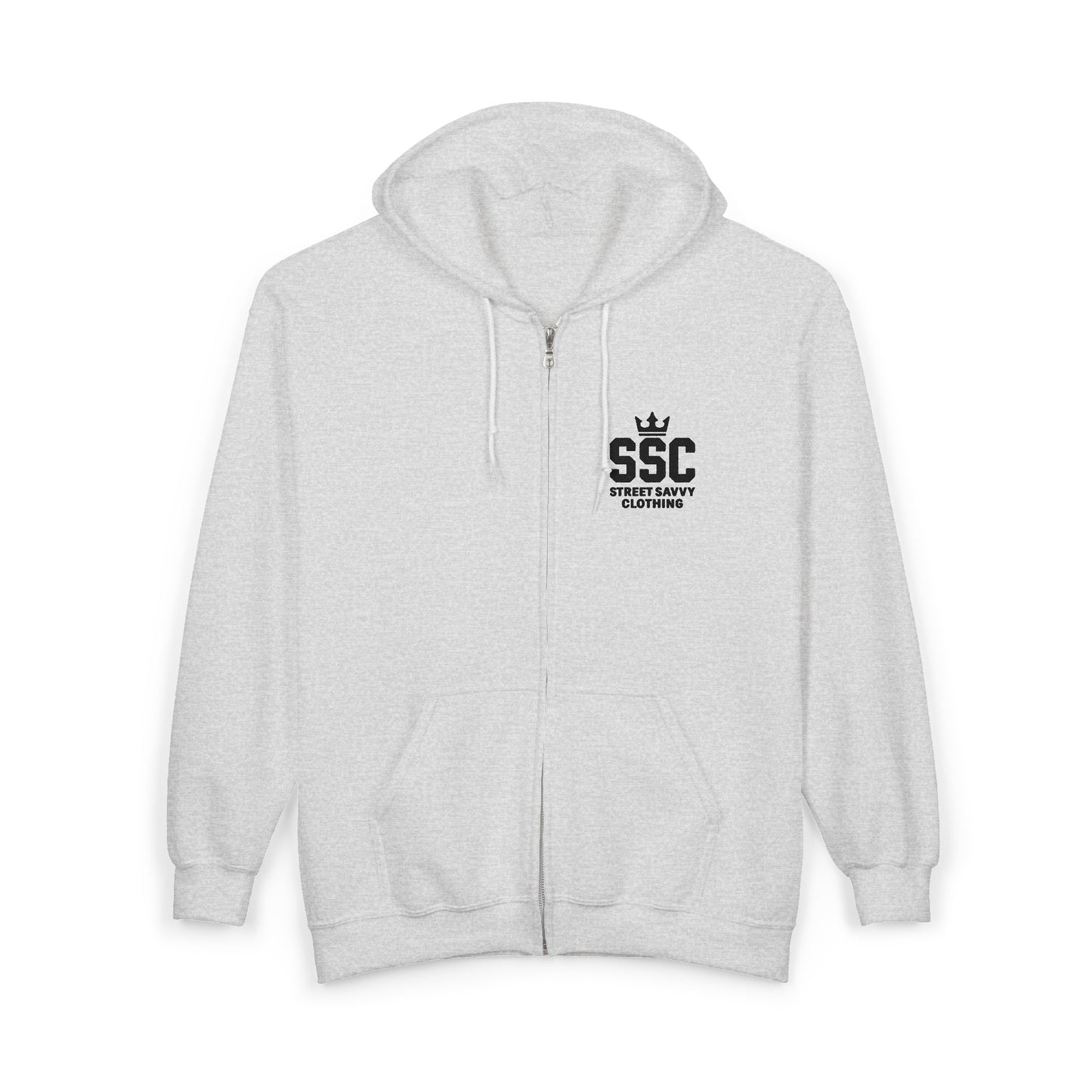 Custom Unisex Heavy Blend™ Full Zip Hoodie for Comfort and Style