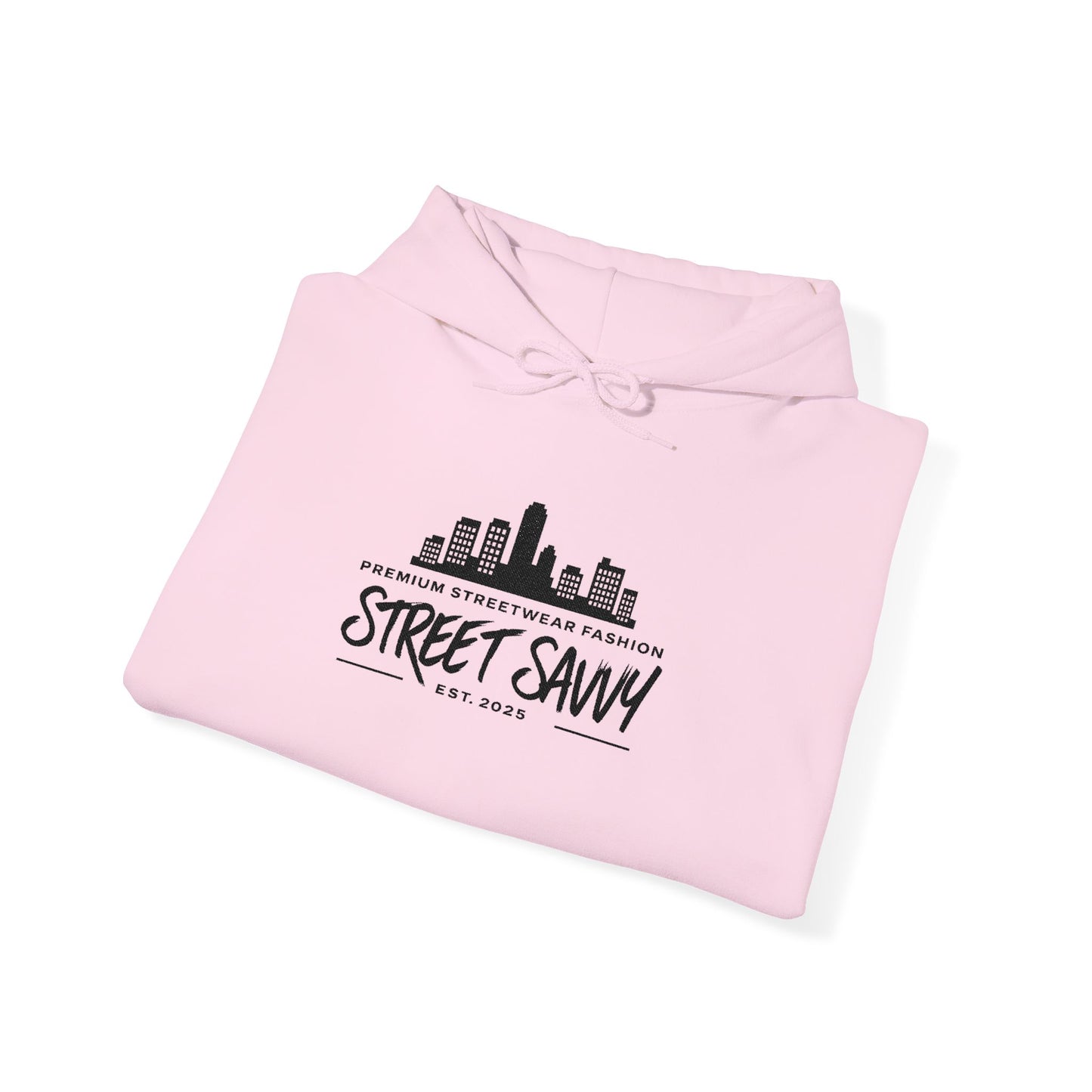 Embroidered City Skyline Hoodie
