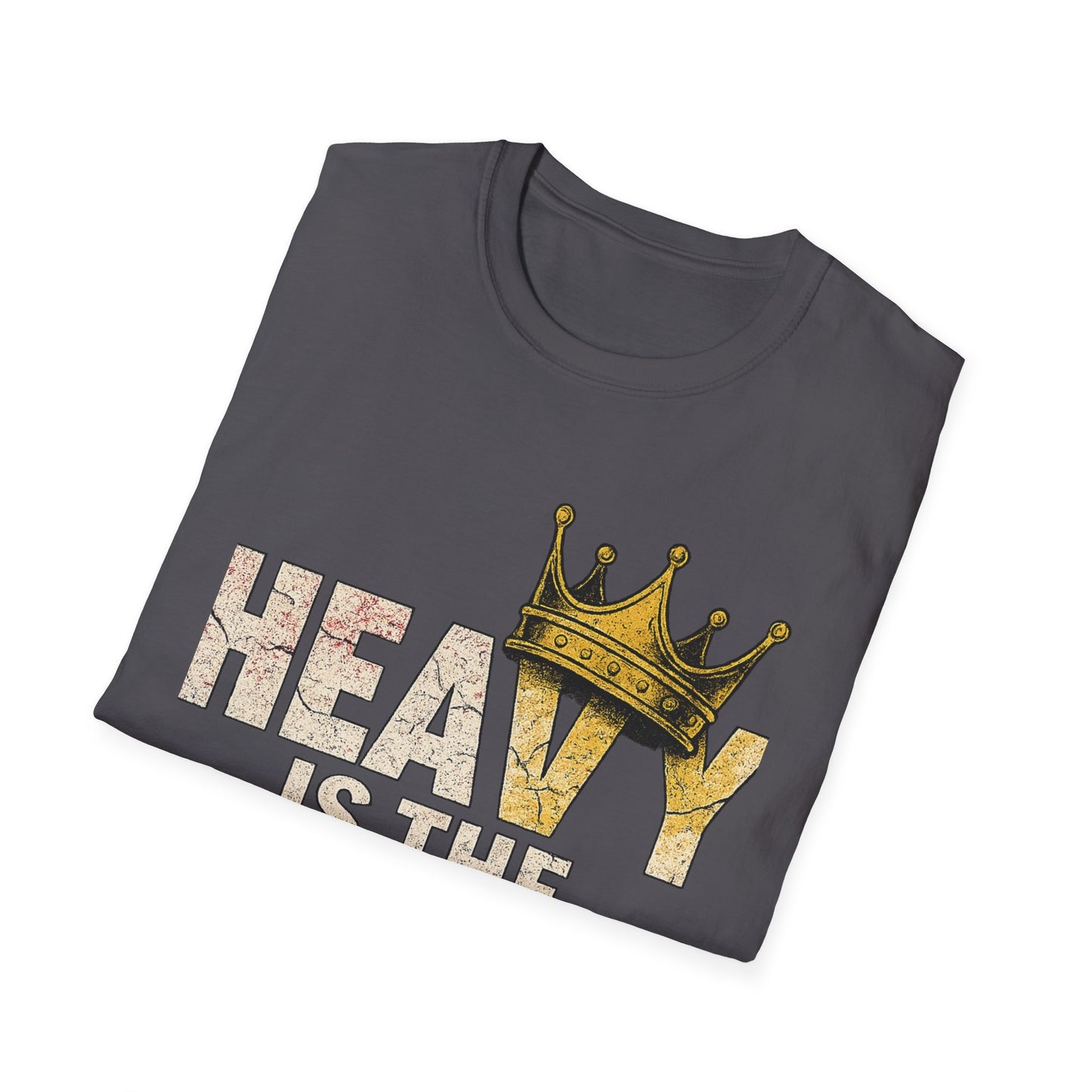 Kingly Vibes Unisex T-Shirt | Heavy is the Head Tee, Casual Style, Gift for Men, Women, Birthday, Streetwear