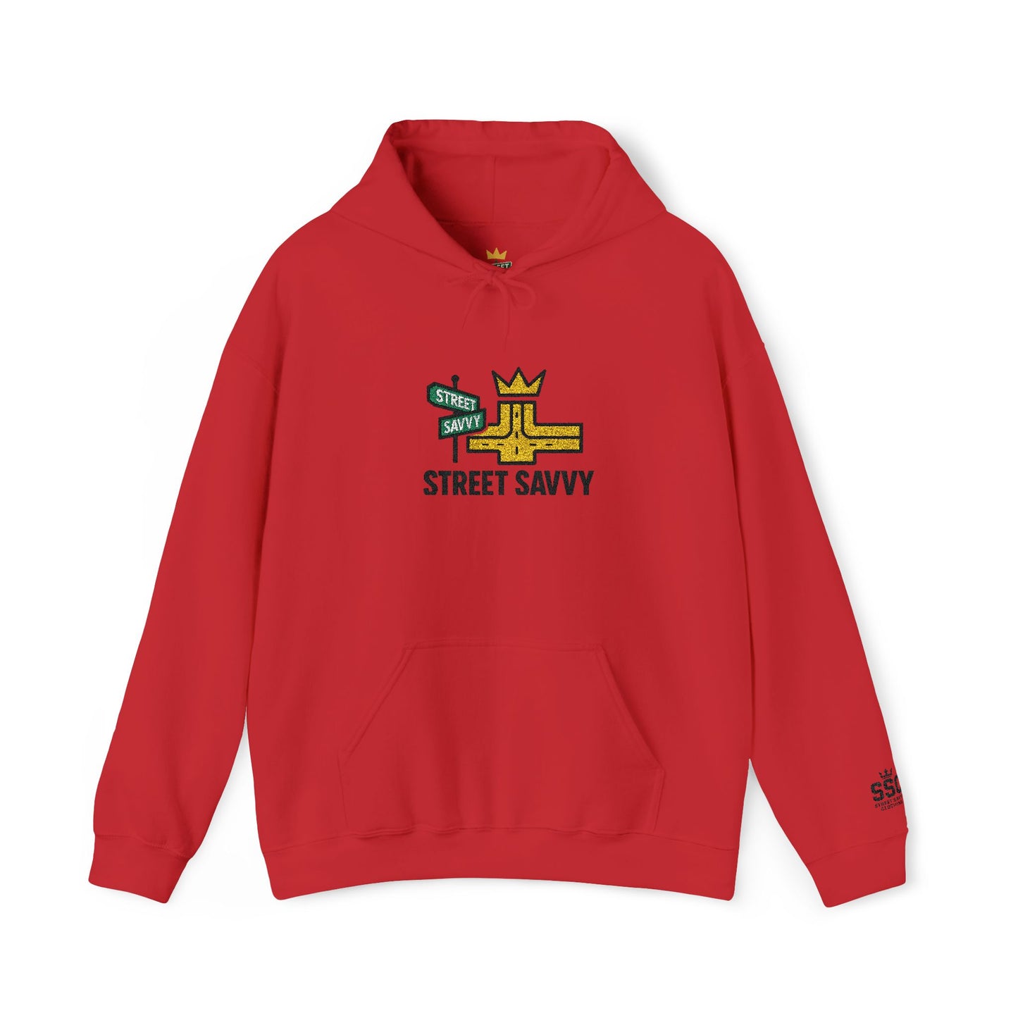 Street Savvy Unisex Hooded Sweatshirt - Stylish and Cozy Layer
