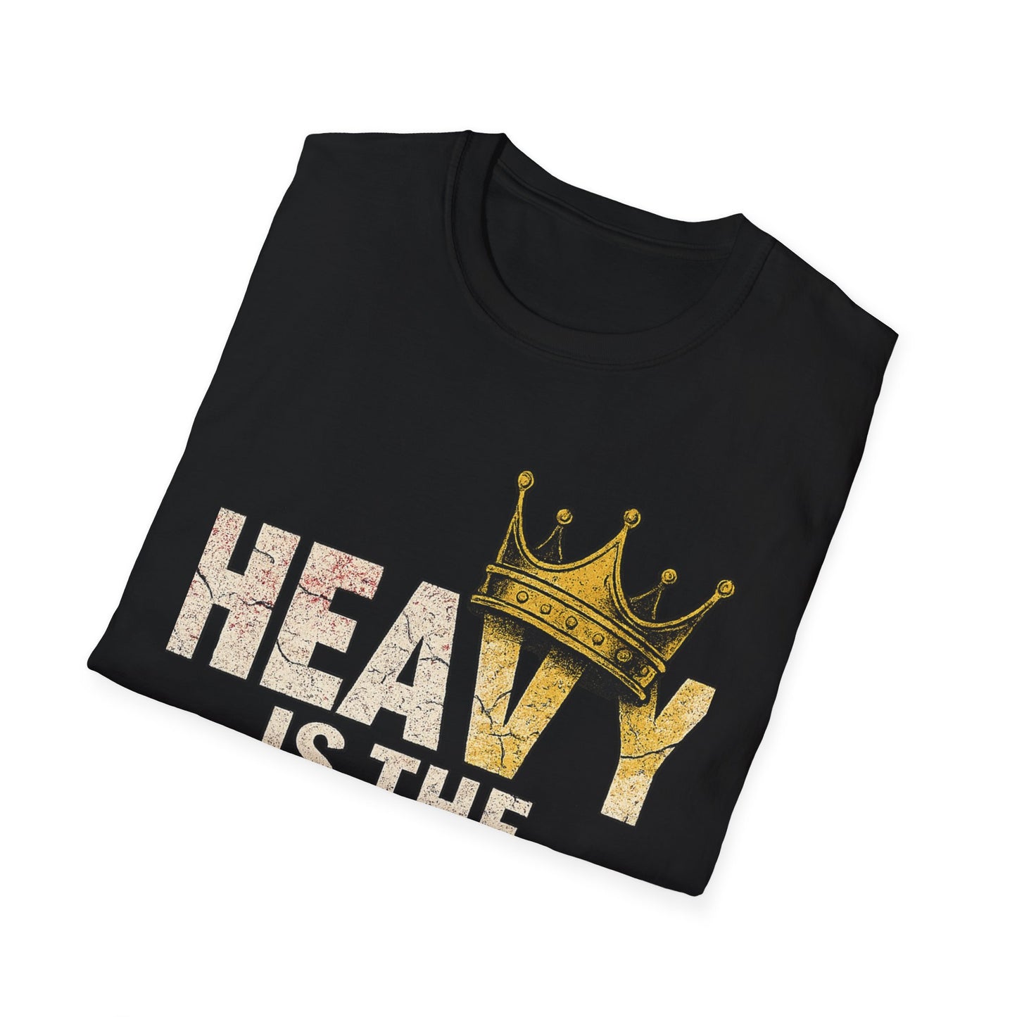 Kingly Vibes Unisex T-Shirt | Heavy is the Head Tee, Casual Style, Gift for Men, Women, Birthday, Streetwear