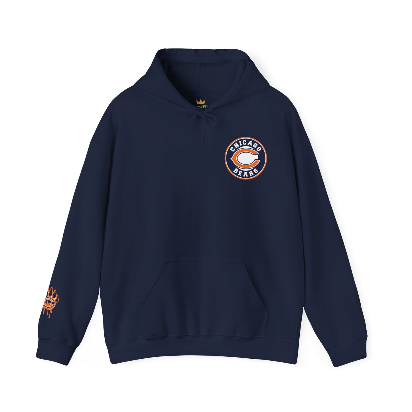 Chicago Bears Unisex Heavy Blend™ Hooded Sweatshirt - Perfect for Game Days and Casual Wear