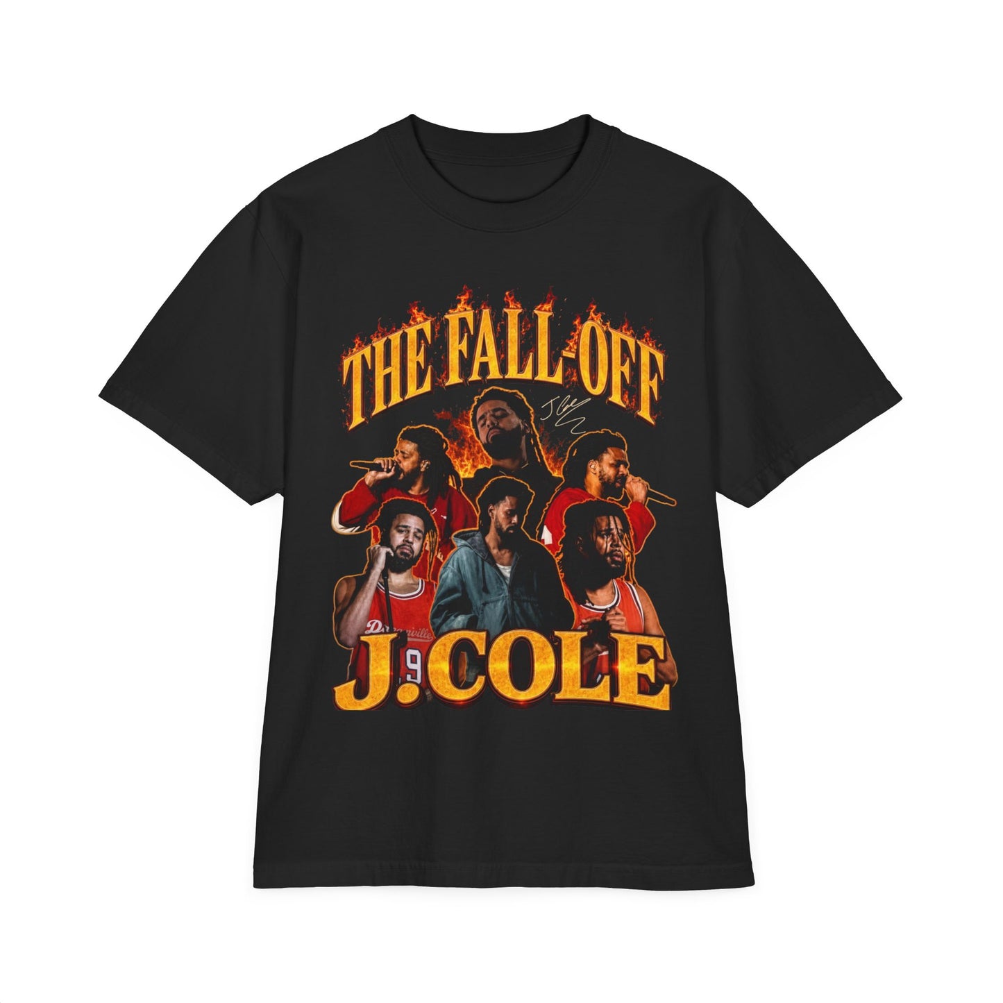 Graphic Band Tee — "The Fall Off" J. Cole Tribute T-Shirt