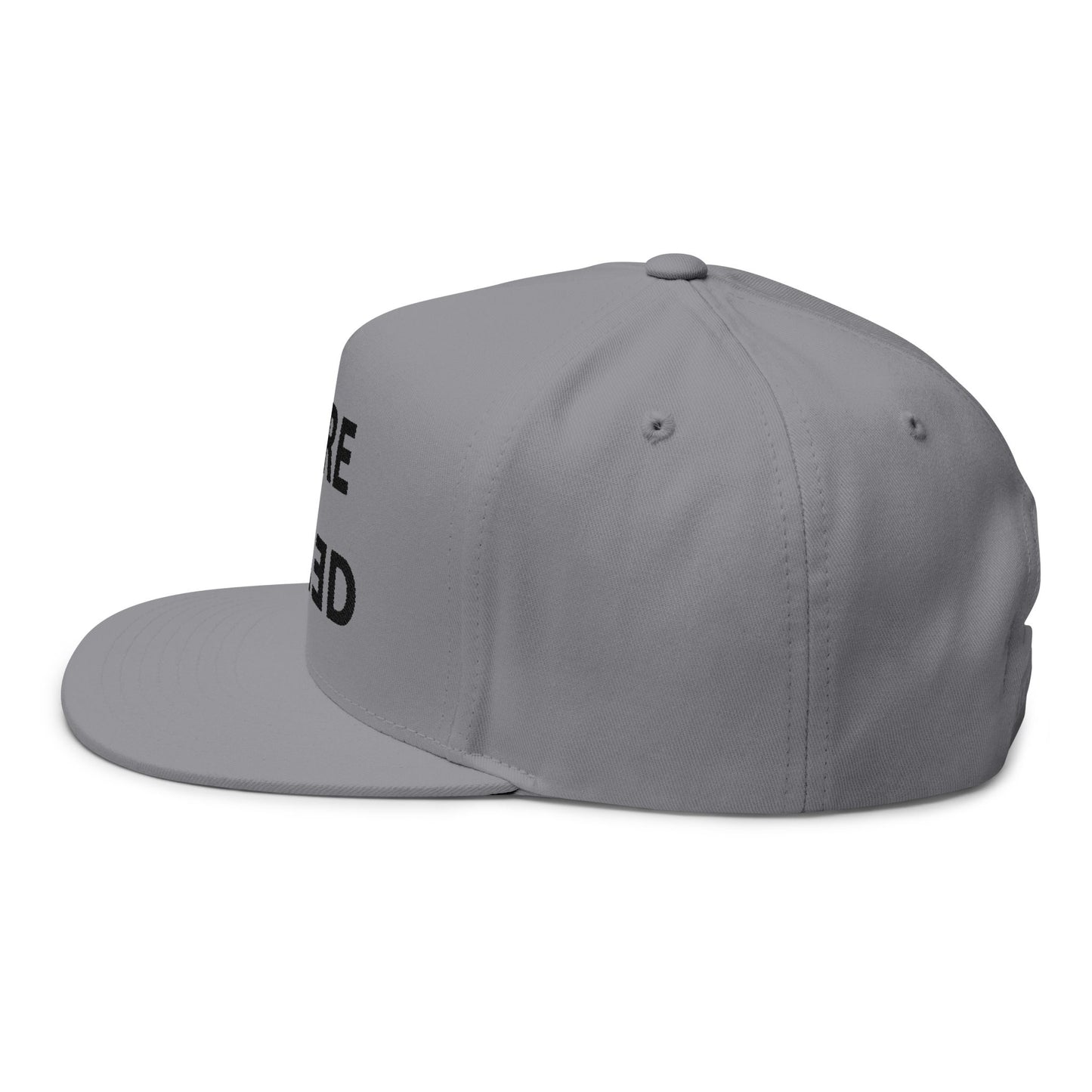 Rare Breed Flat Bill Cap, Stylish Embroidered Hat, Trendy Snapback for Streetwear, Unique Gift for Fashion Lovers