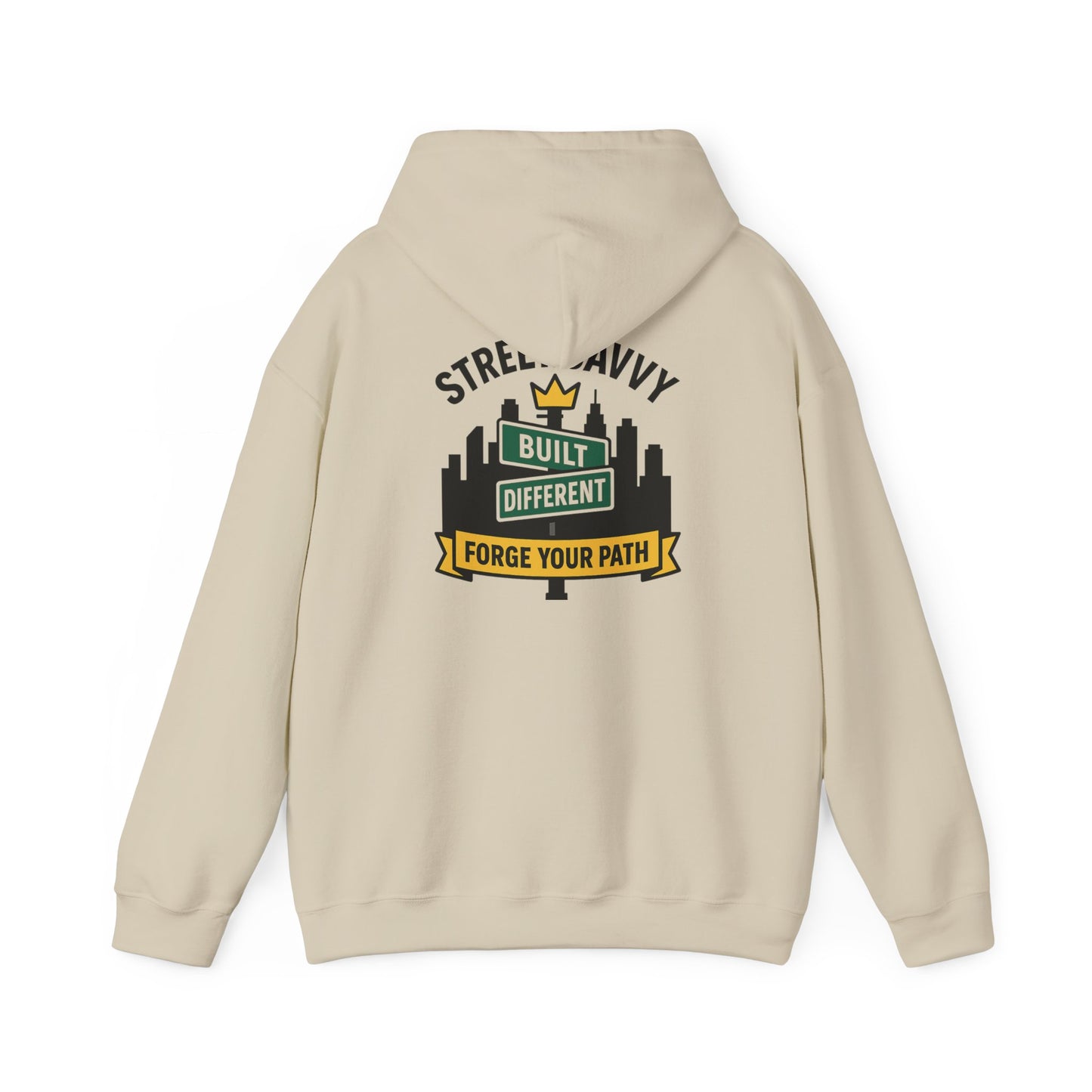 Cityscape Hoodie - Forge Your Path Design