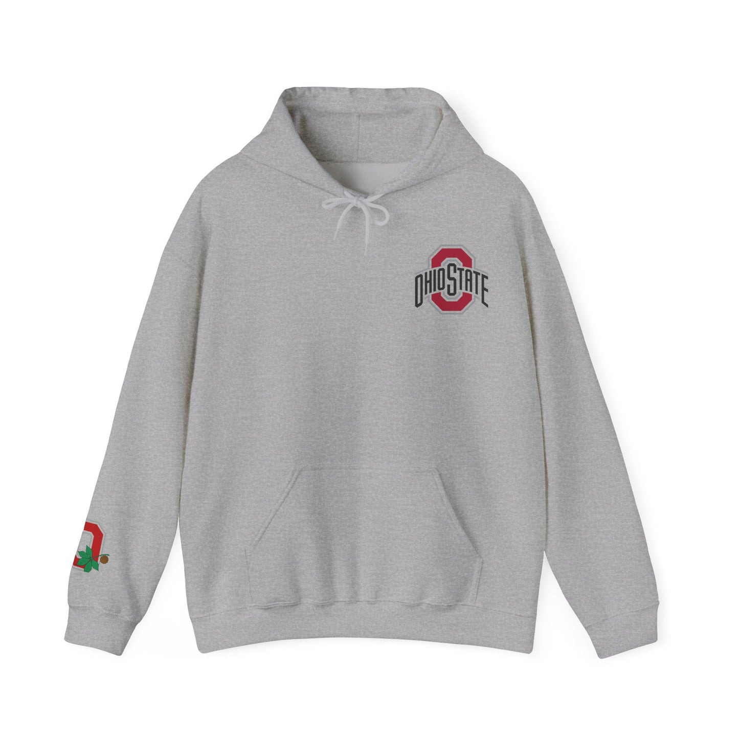 Ohio State Go Bucks Heavy Blend Hoodie - Unisex College Spirit Wear