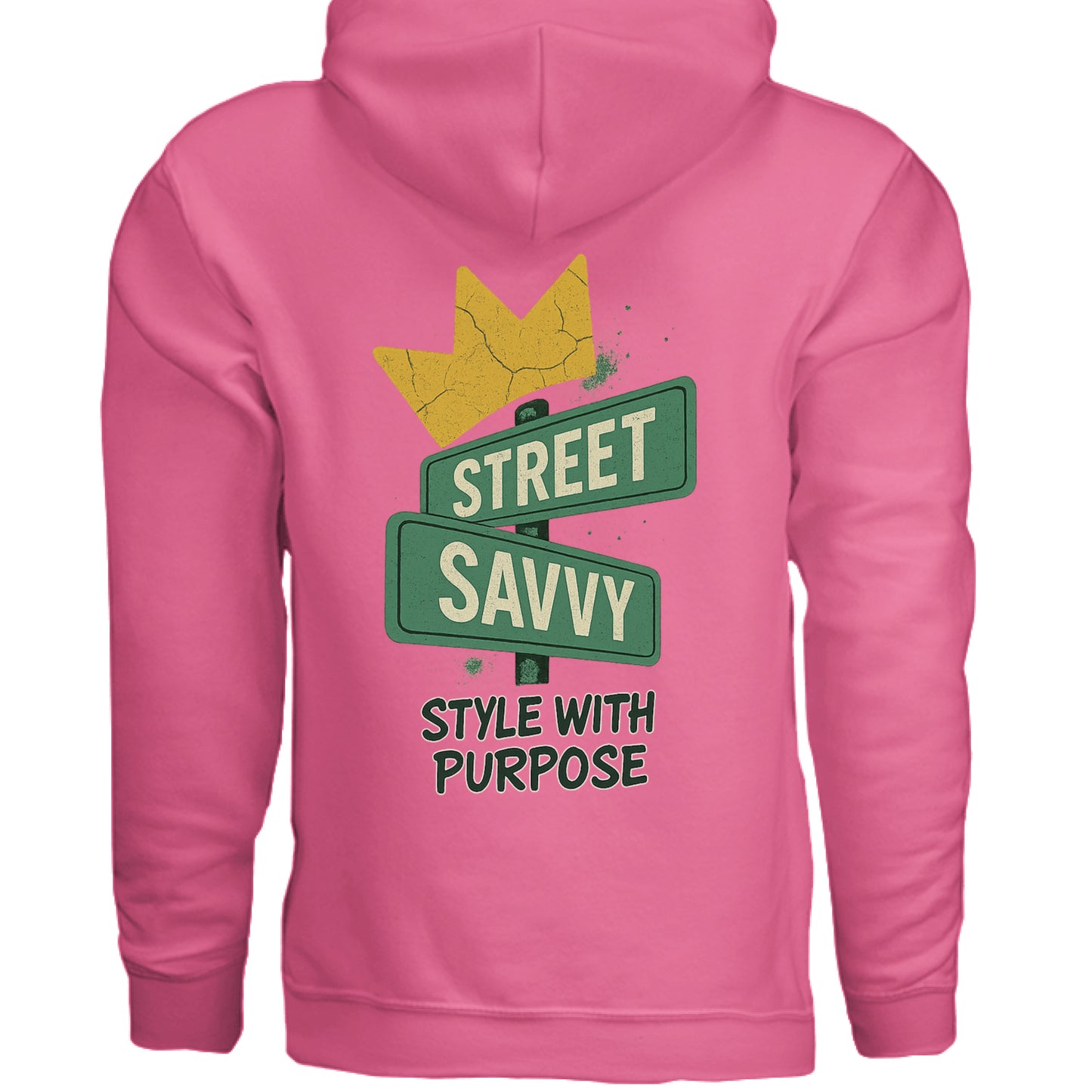 SAFETY PINK - BACK