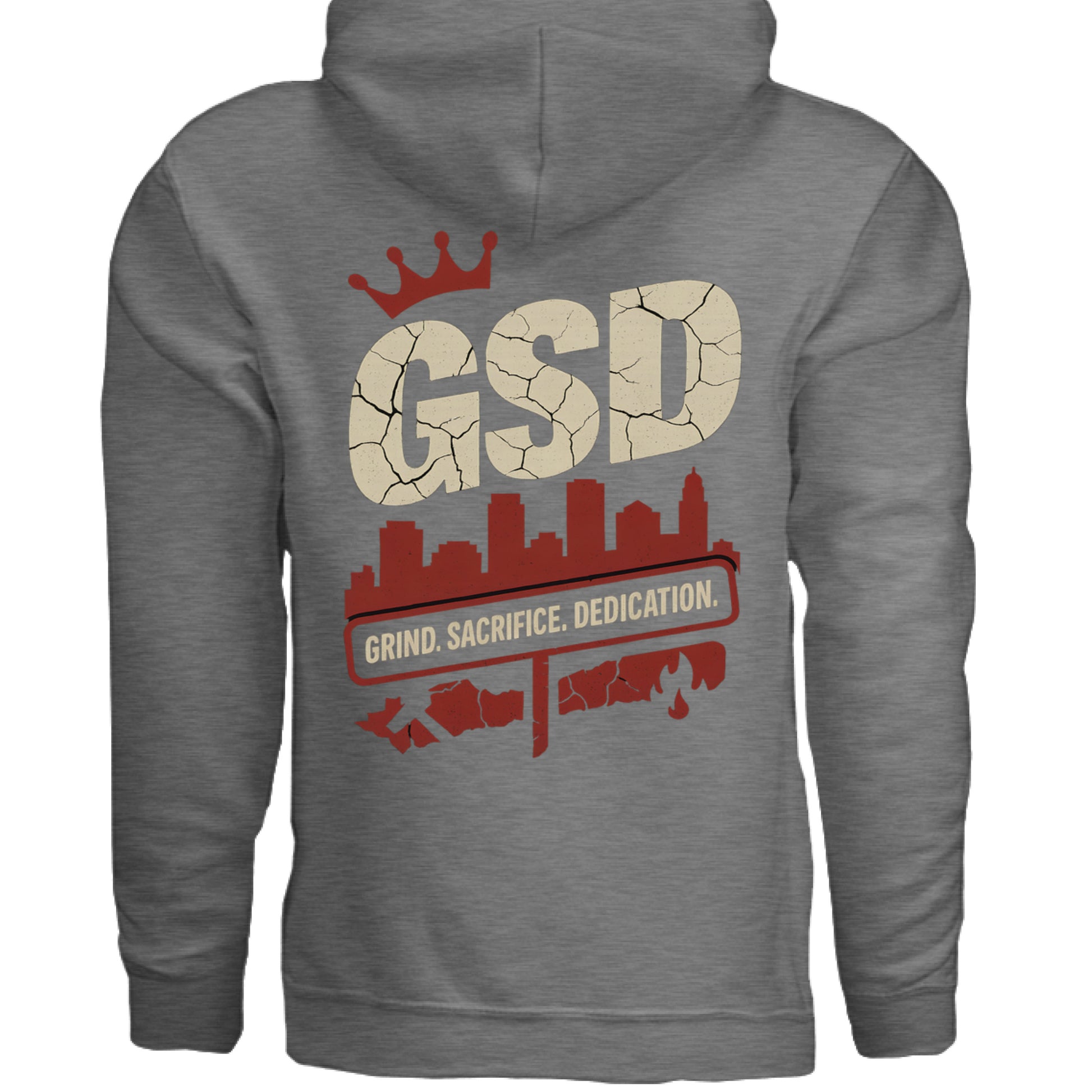 GRAPHITE HEATHER - BACK
